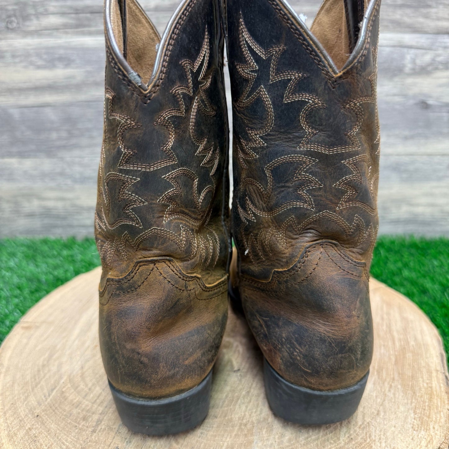 Ariat Youth - Size 4 - Brown Cowboy Boots Style 10001825