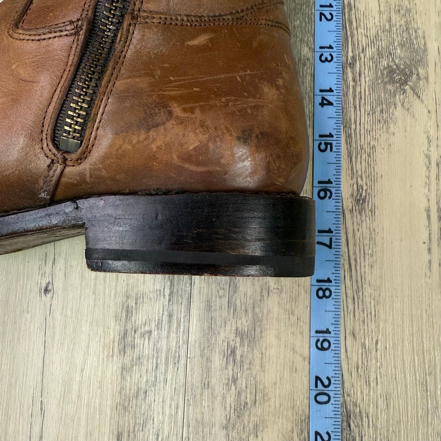 Frye Women - Size 9B - Cognac Jayden Button Riding Boots Melissa 3476095