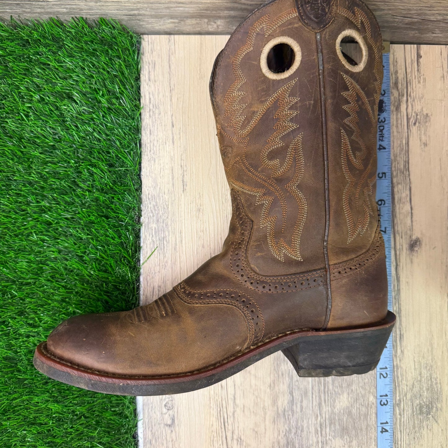 Ariat Women - Size 7.5B - Brown Heritage Cowboy Boots Style 10001594