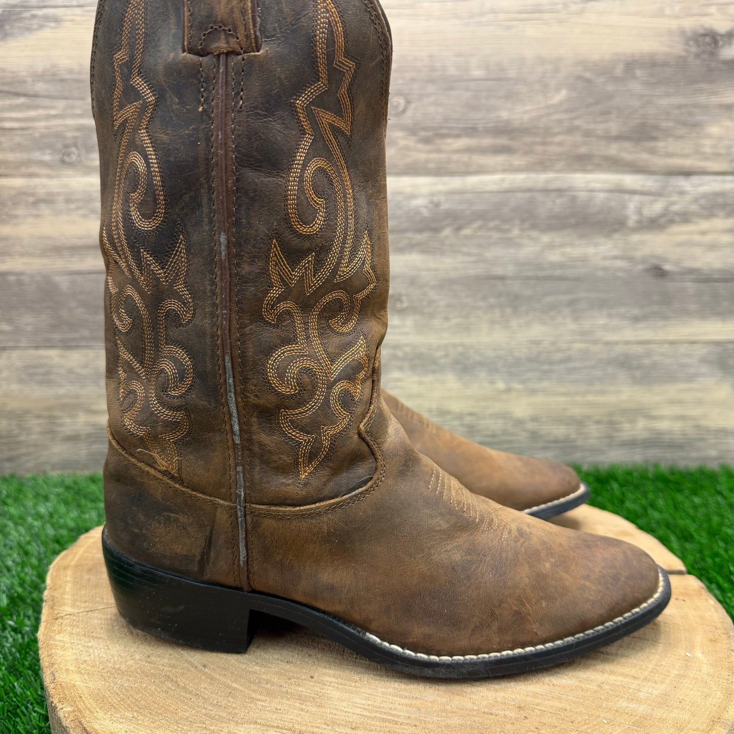 Justin Youth - 3.5D - Brown Cowboy Boots 2253Y