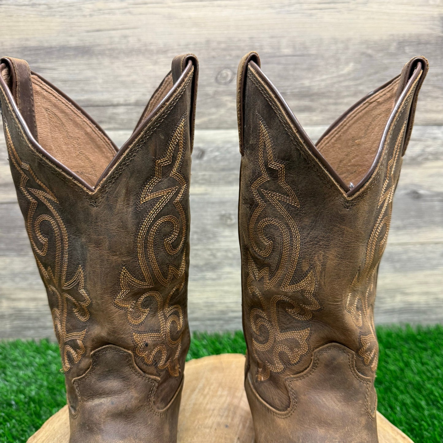 Justin Youth - 3.5D - Brown Cowboy Boots 2253Y