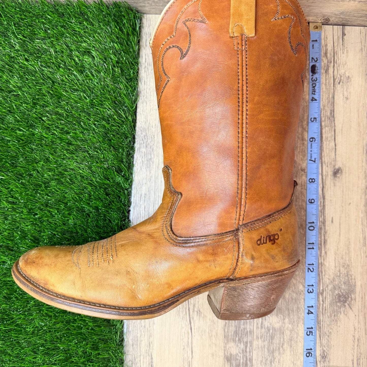 Dingo Men - Size 11D - Vintage Brown Acme Western Cowboy Boots 5907