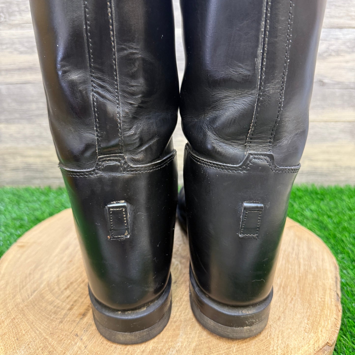 The Effingham Women - Size 8.5M - Black Riding Boots Style 200L