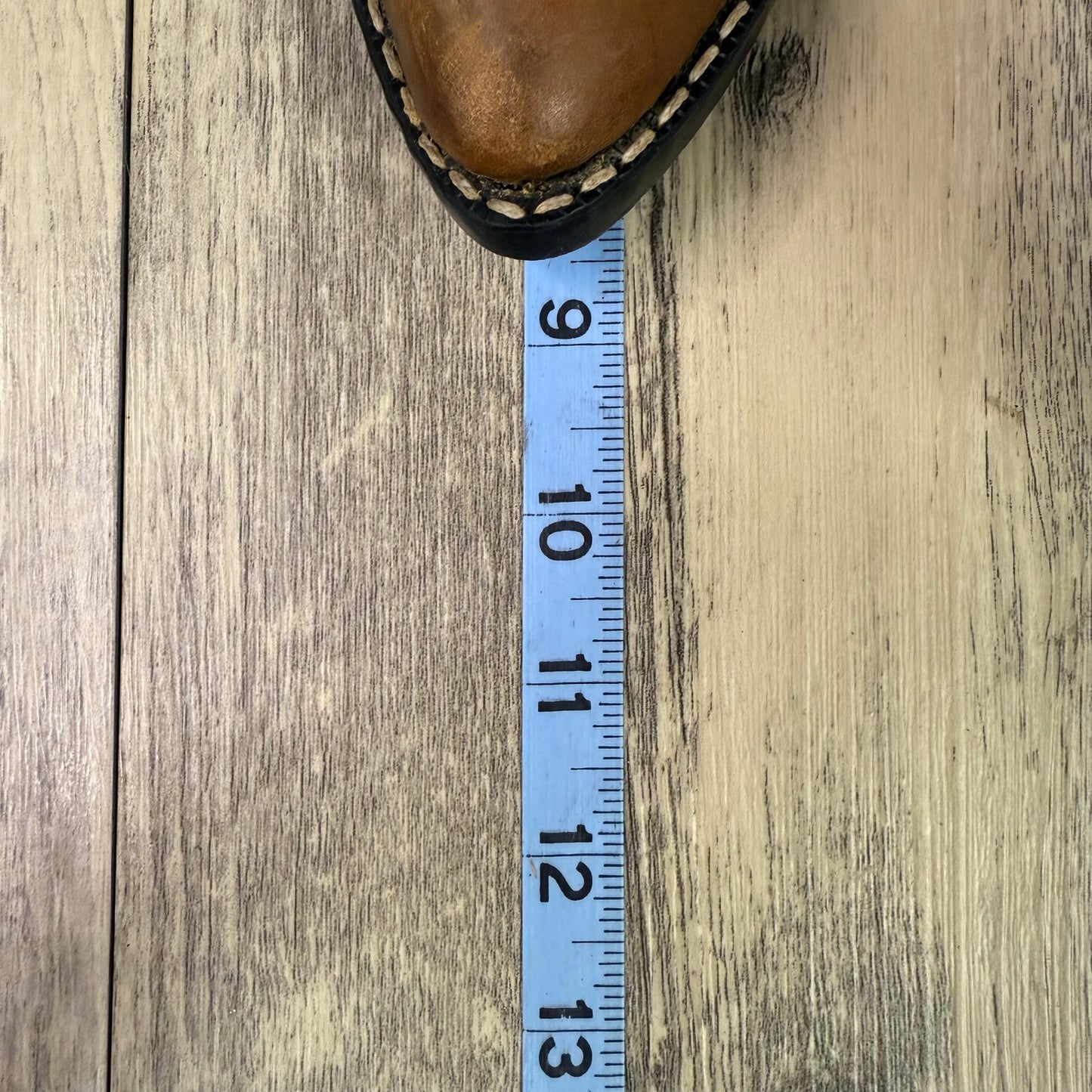 Old West Youth - Size 13D - Tan Cowboy Boots 8129