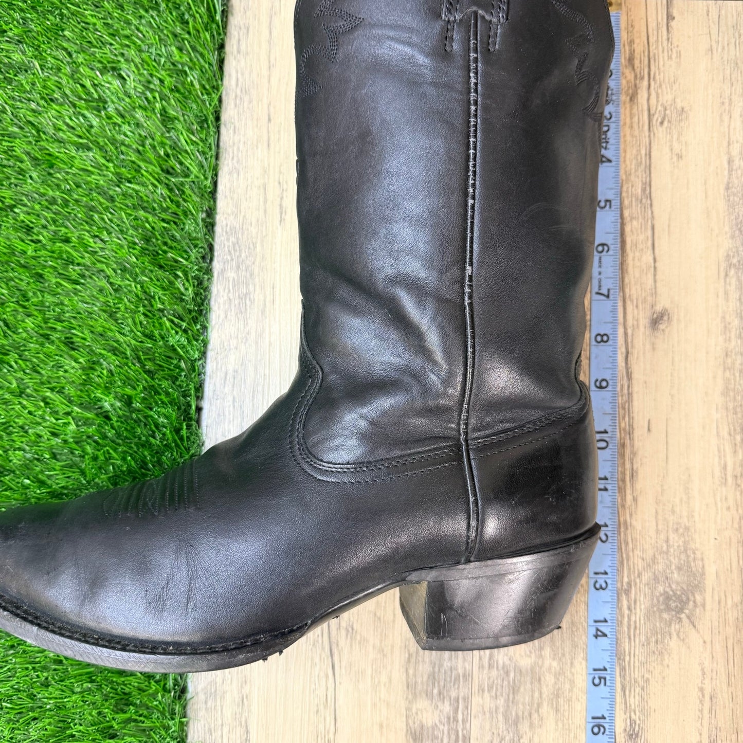 Ariat Men - Size 11EE - Black Heritage R Toe Cowboy Boots 10002192