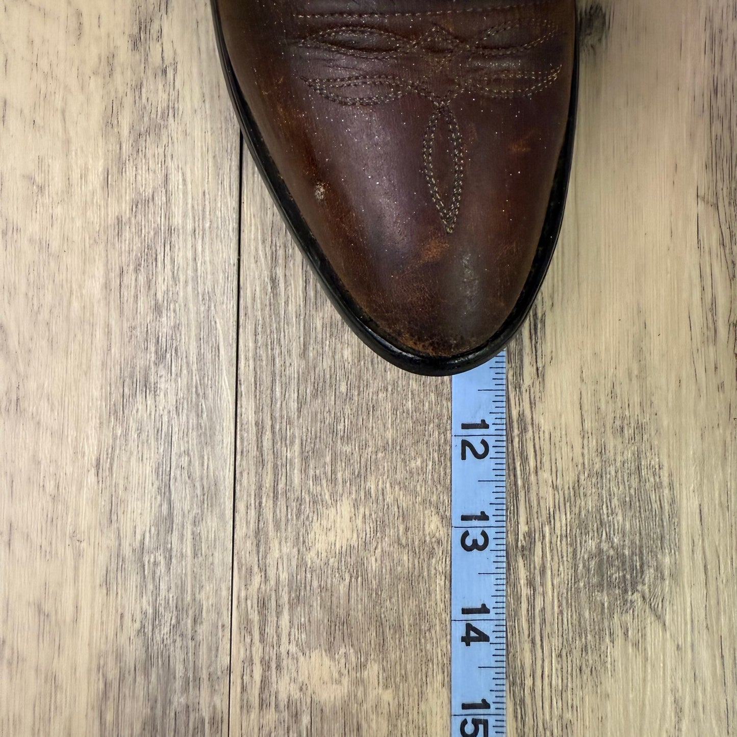 Old West Men - Size 8D - Brown Cowboy Boots Style WBM8051