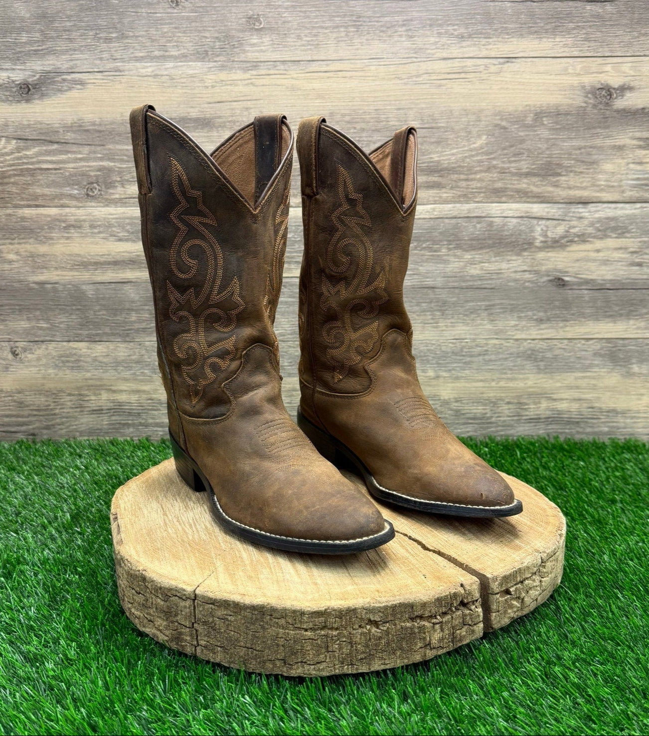 Justin Youth - 3.5D - Brown Cowboy Boots 2253Y
