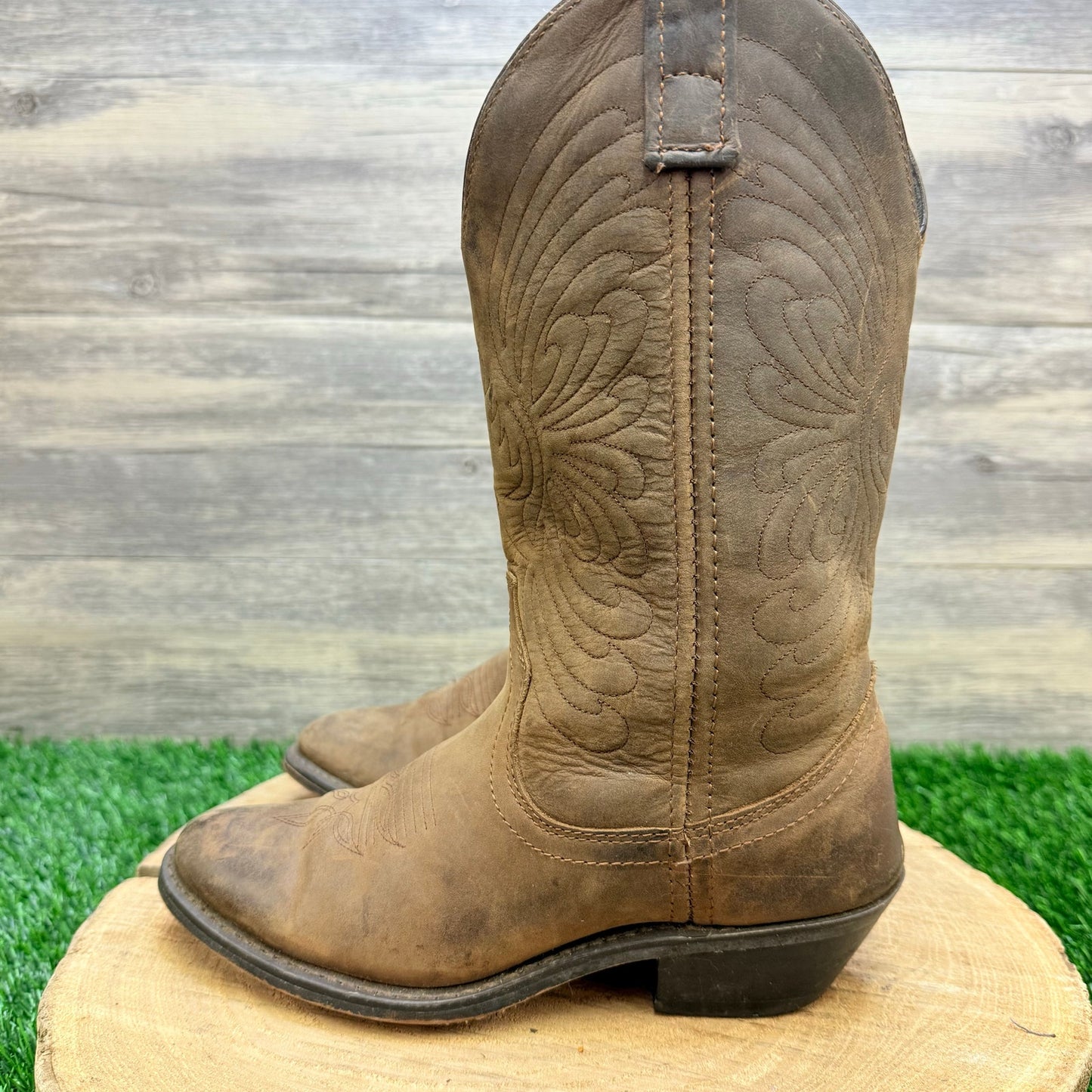 Masterson Women - Size 5M - Brown Cowboy Boots RB7440