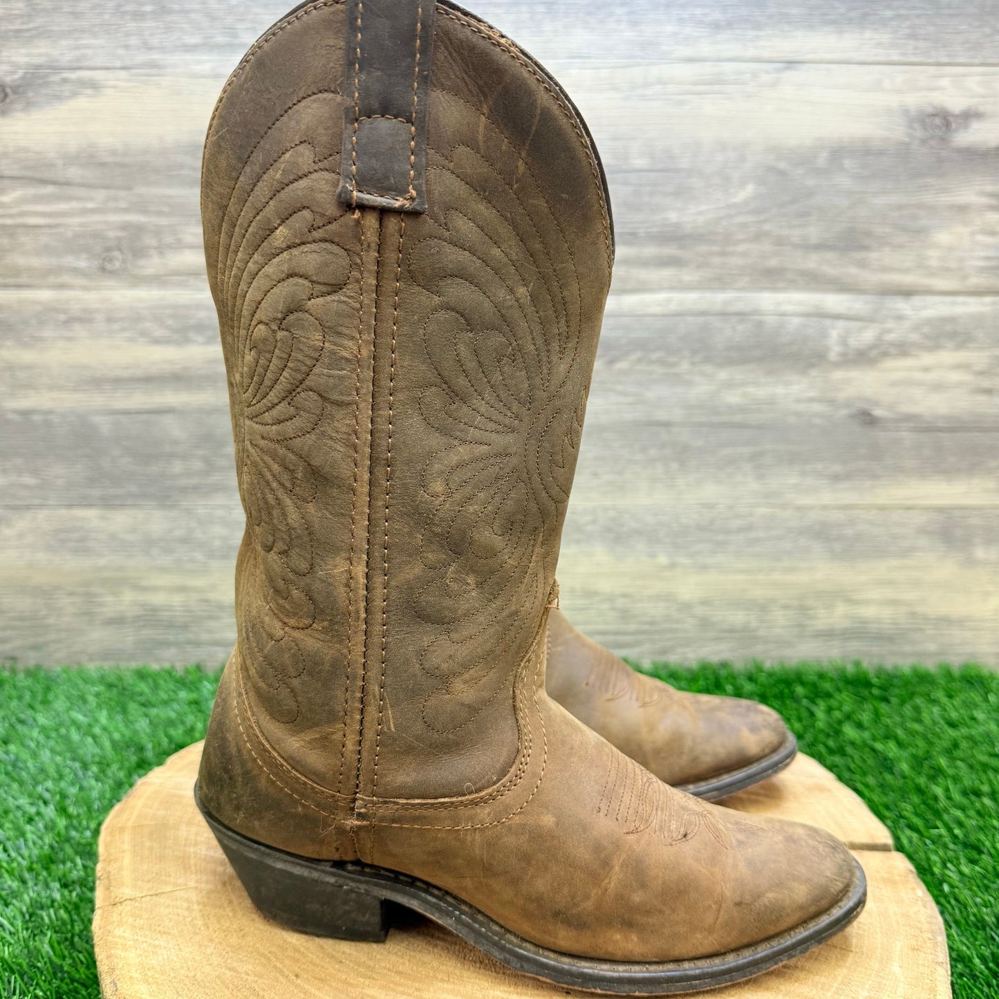 Masterson Women - Size 5M - Brown Cowboy Boots RB7440