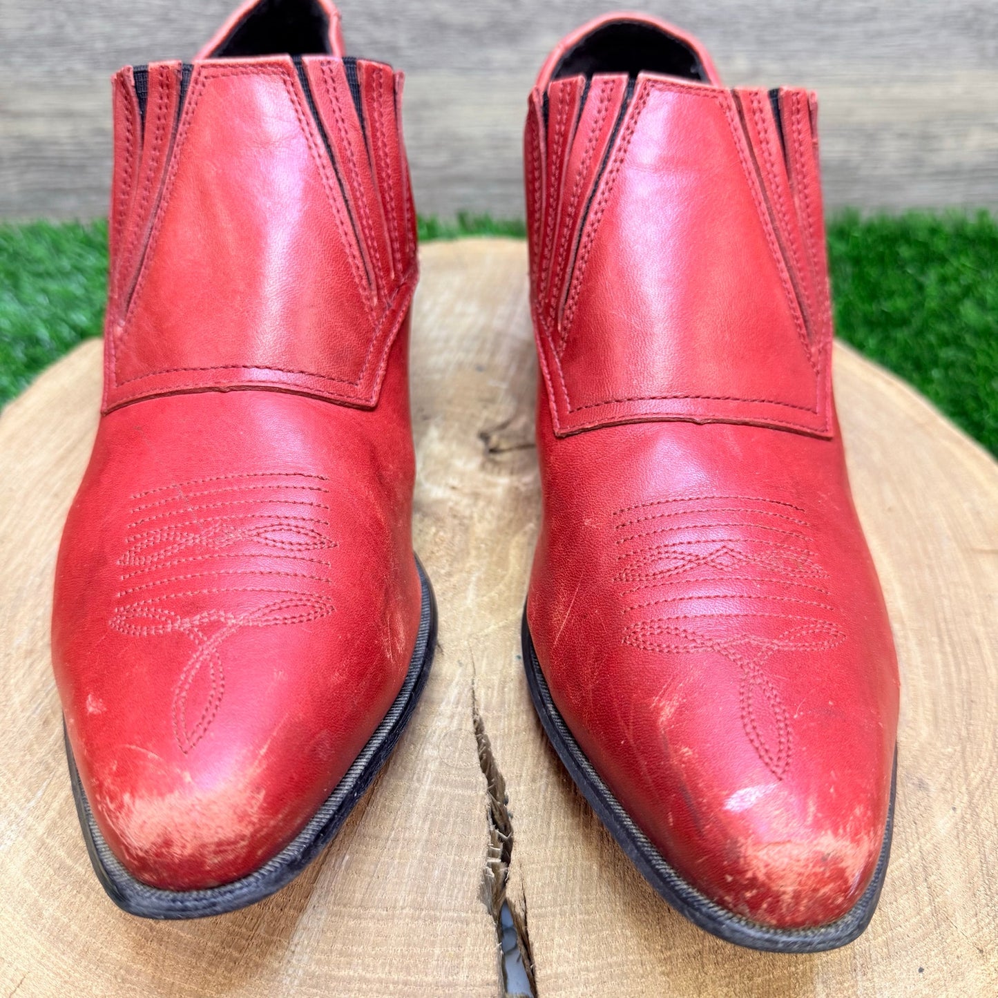 Durango Women - Size 9.5M - Red Ankle Boots PO64635
