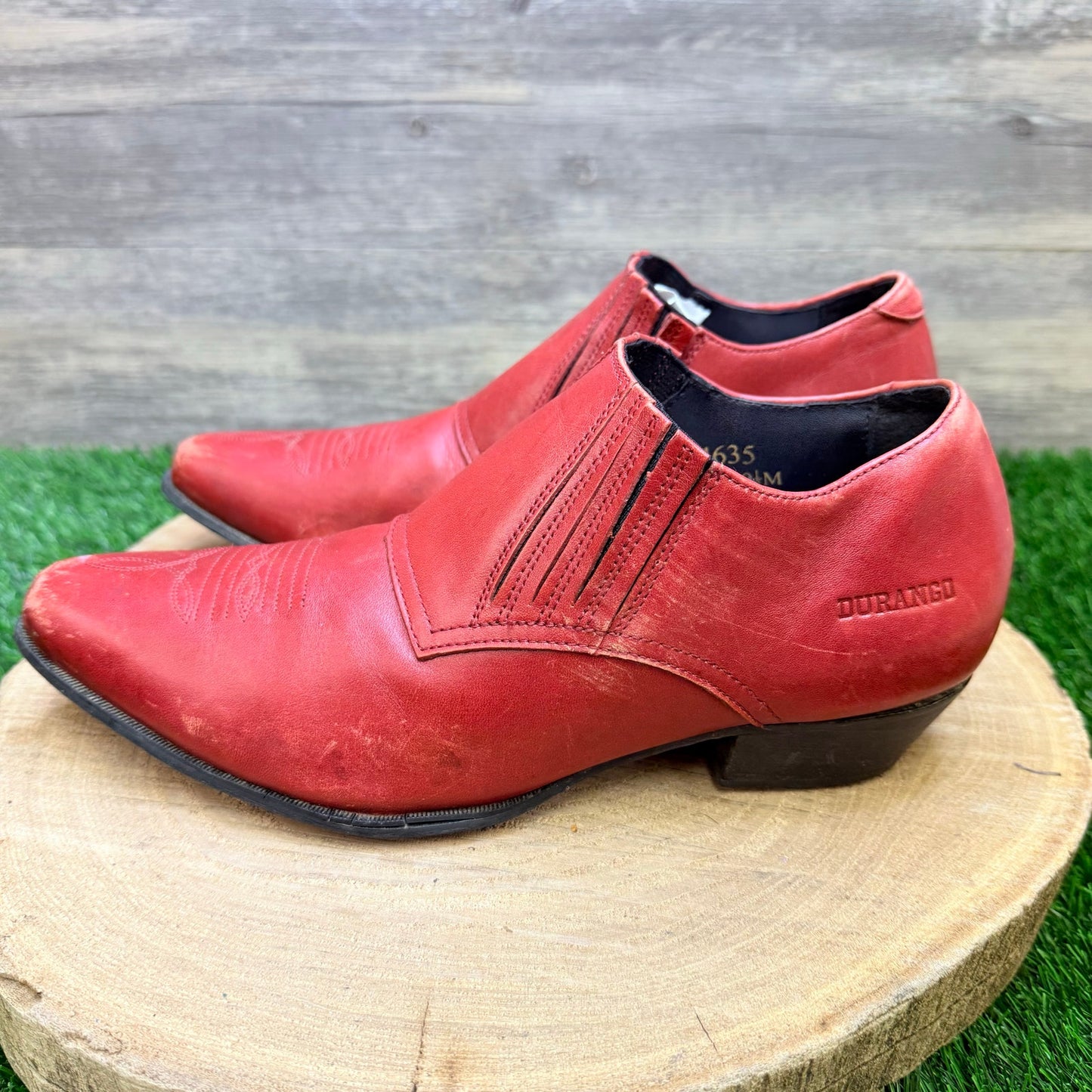 Durango Women - Size 9.5M - Red Ankle Boots PO64635