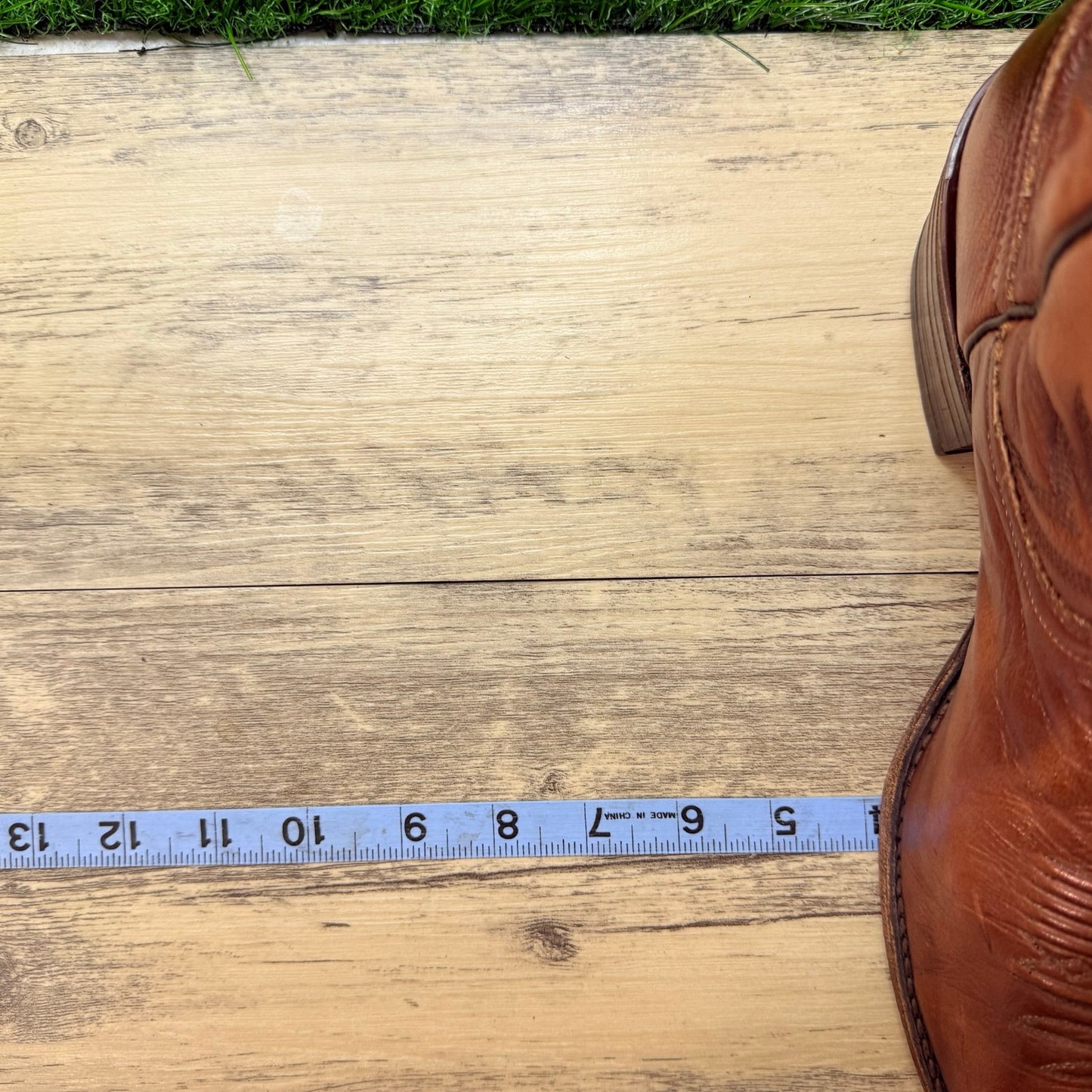 Dan Post Men - Size 10.5D - Vintage Cognac Western Cowboy Boots 111R