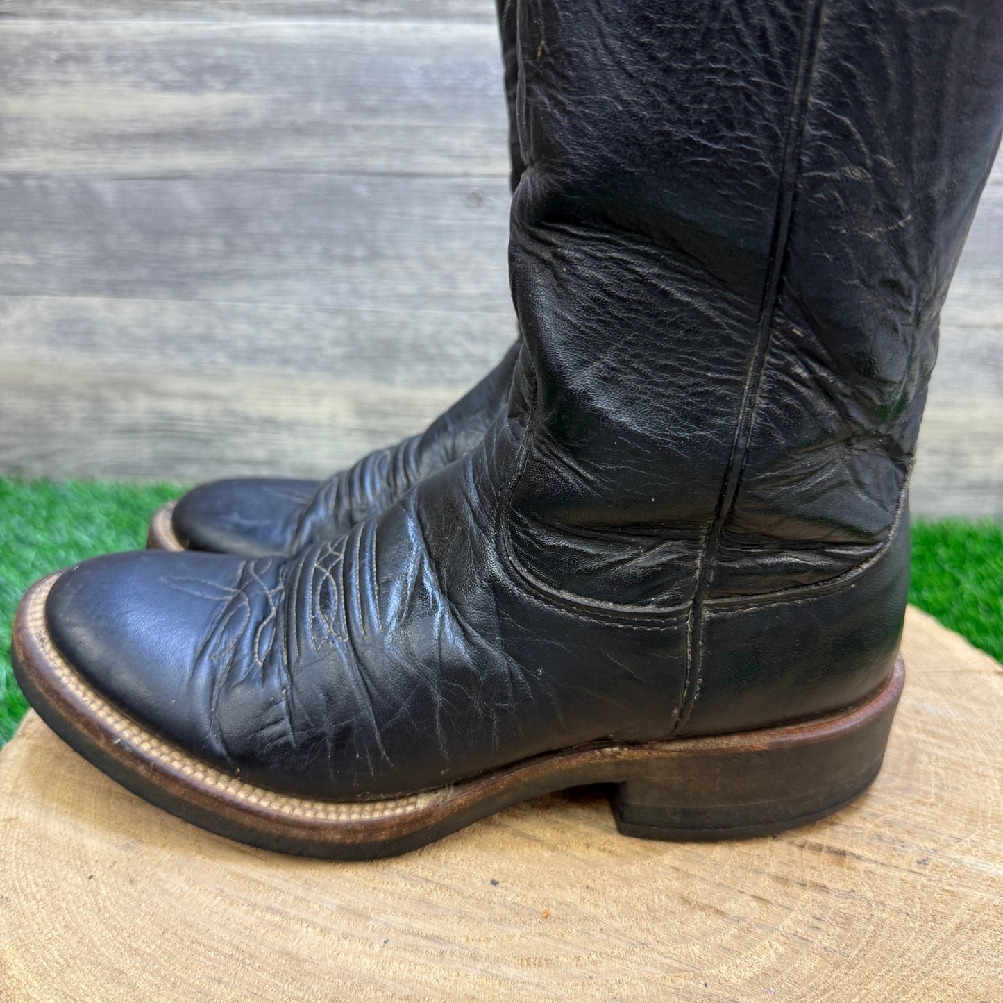 Nocona Women - Size 5.5B - Black Cowboy Boots Style 21960