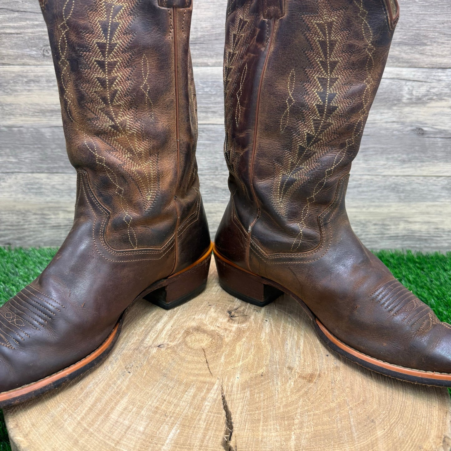 Dan Post Men - Size 8.5D - Brown Cowboy Boots Style DP2244