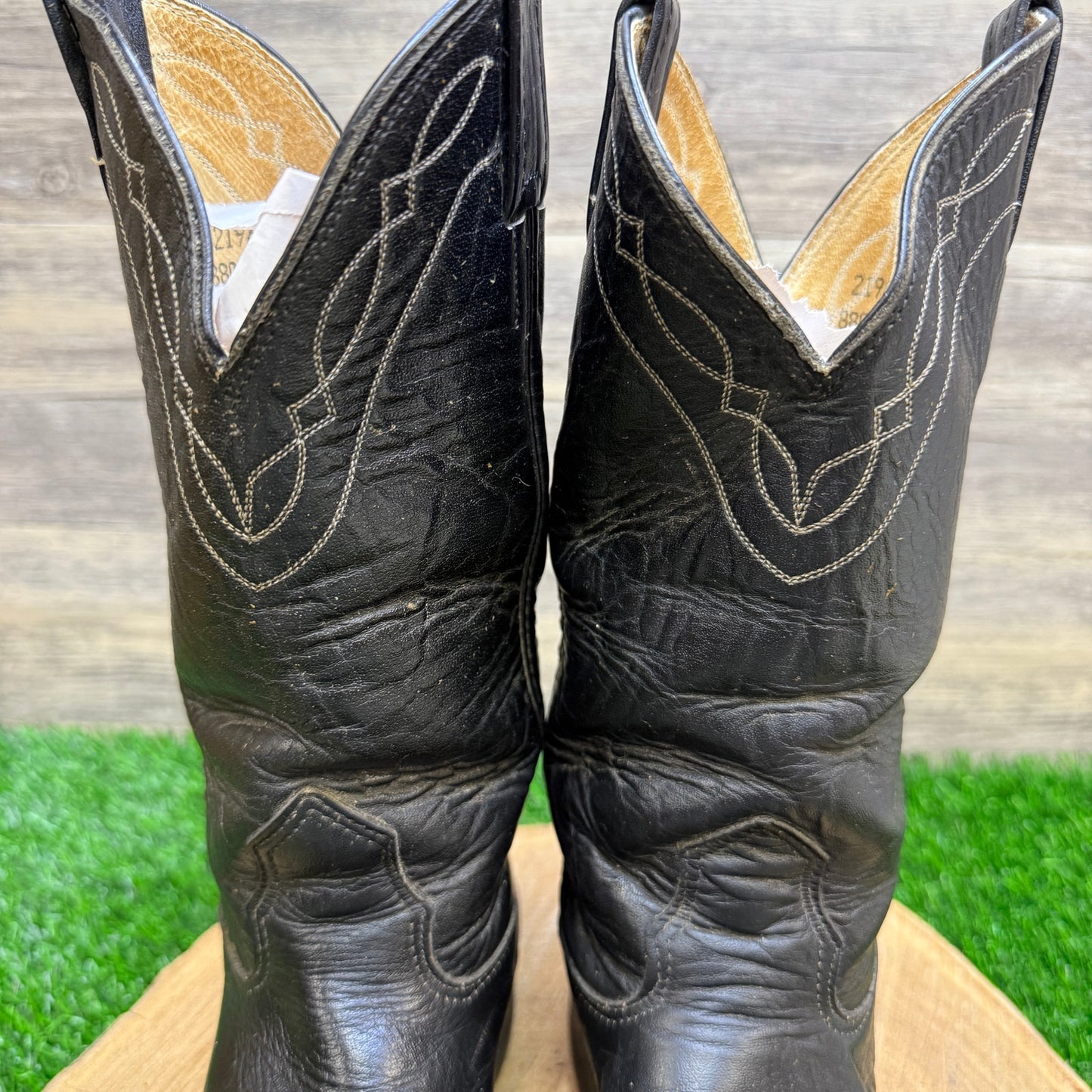 Nocona Women - Size 5.5B - Black Cowboy Boots Style 21960