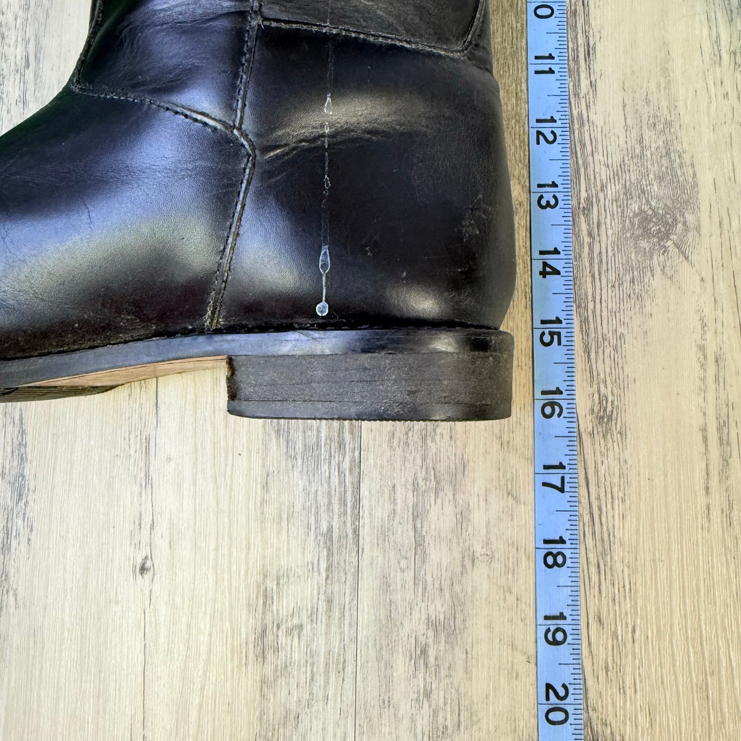 Nine West Women - Size 7M - Black Riding Boots Antonia
