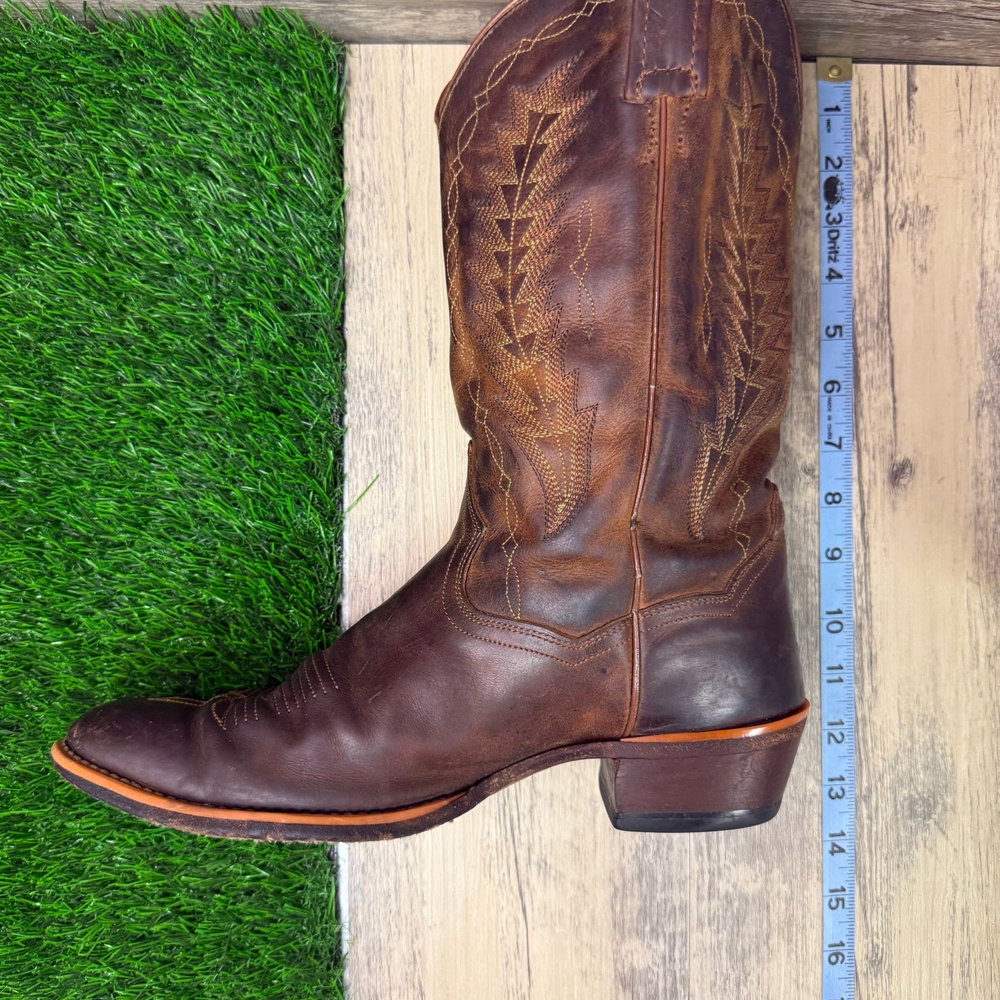 Dan Post Men - Size 8.5D - Brown Cowboy Boots Style DP2244