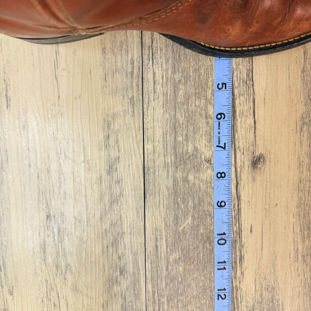Unknown Men - Size 8.5D - Vintage Copper Pull On Western Cowboy Boots
