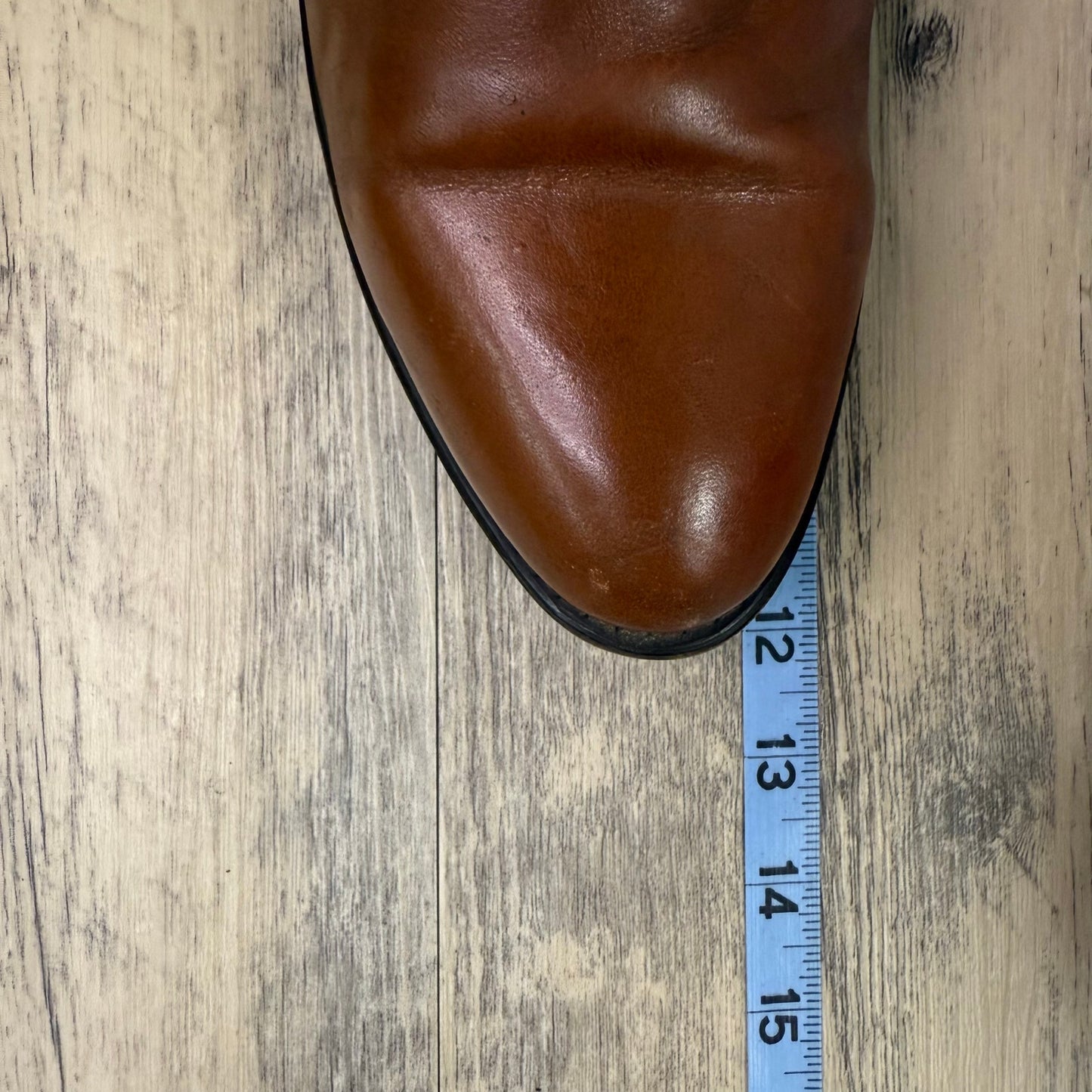 Acme Men - Size 11D - Vintage Brown Cowboy Boots Style 5945