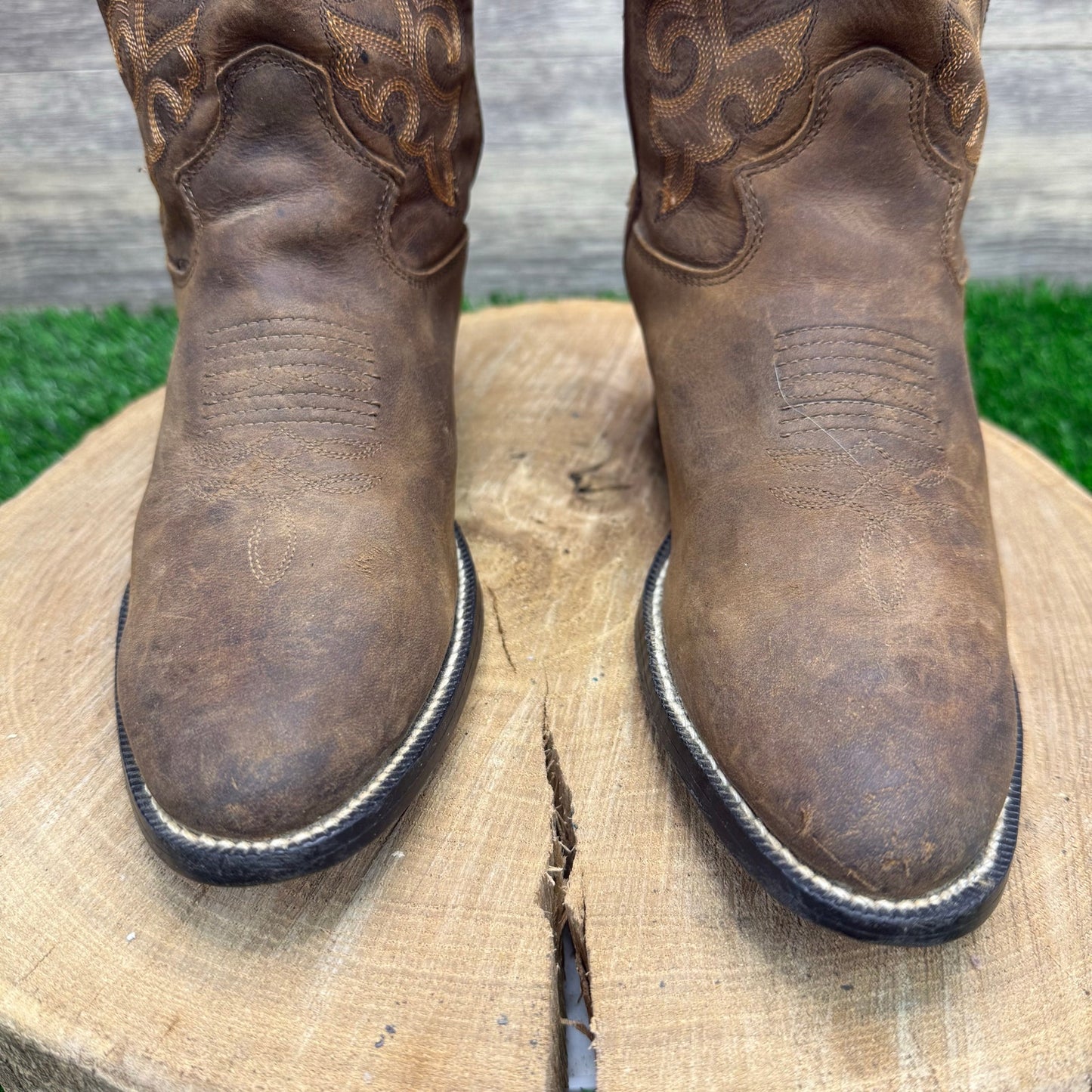 Justin Youth - 3.5D - Brown Cowboy Boots 2253Y