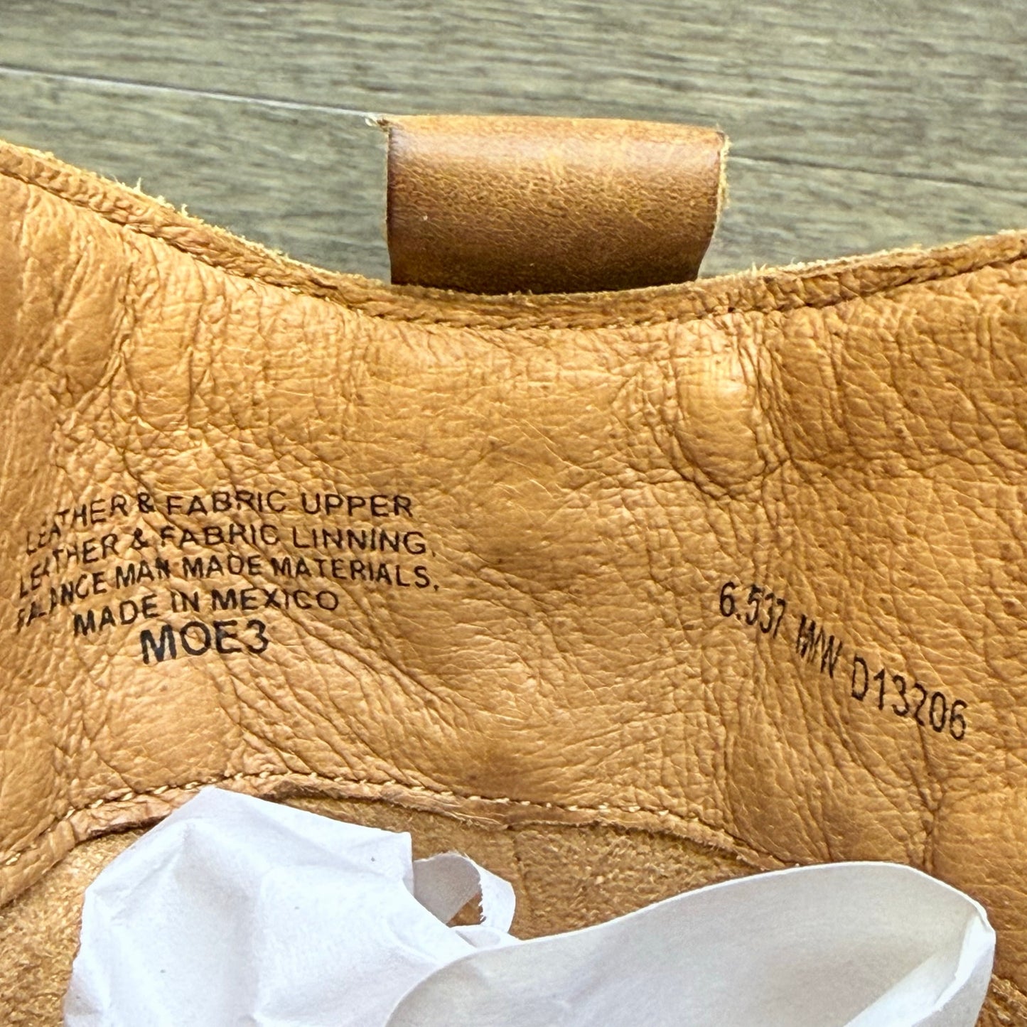 Born Women - Size 6.5 - Tan Tapestry Ankle Zipper Boots MOE3