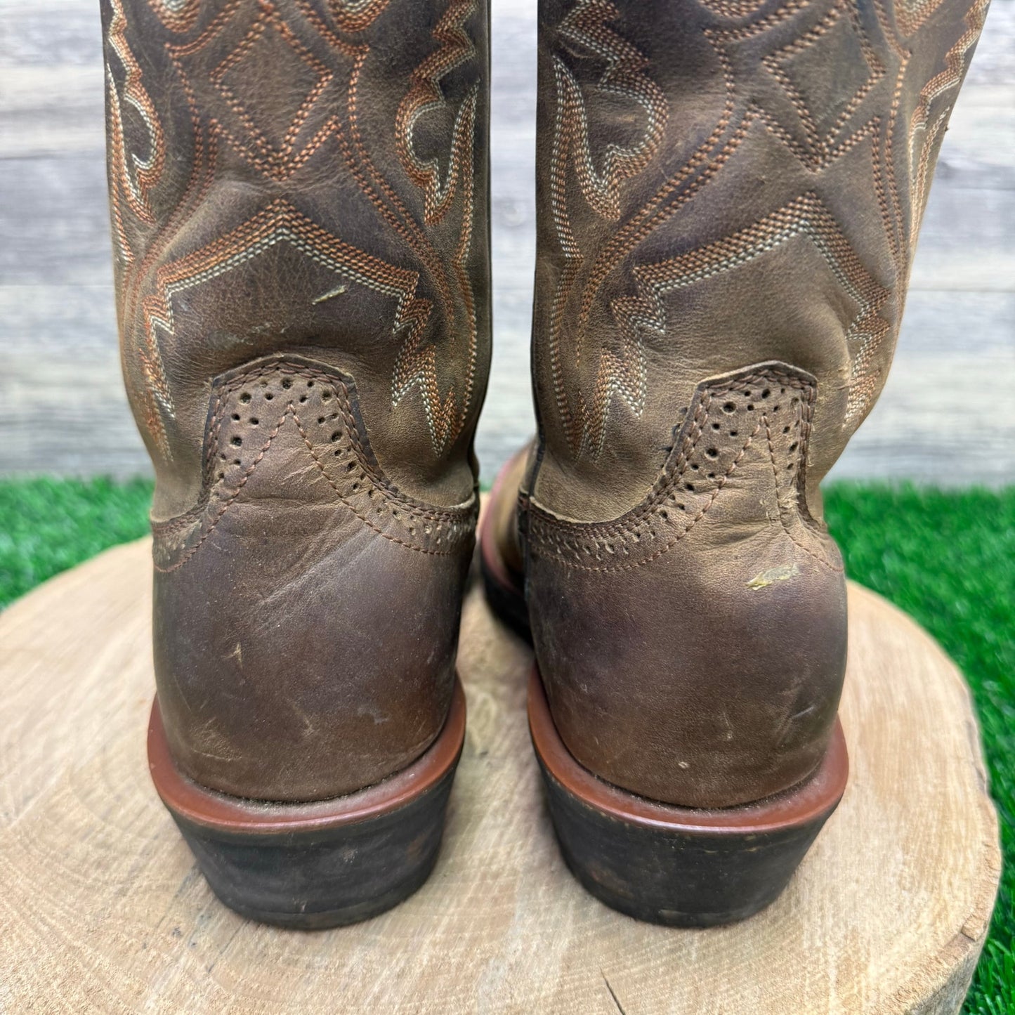 Ariat Women - Size 7.5B - Brown Heritage Cowboy Boots Style 10001594