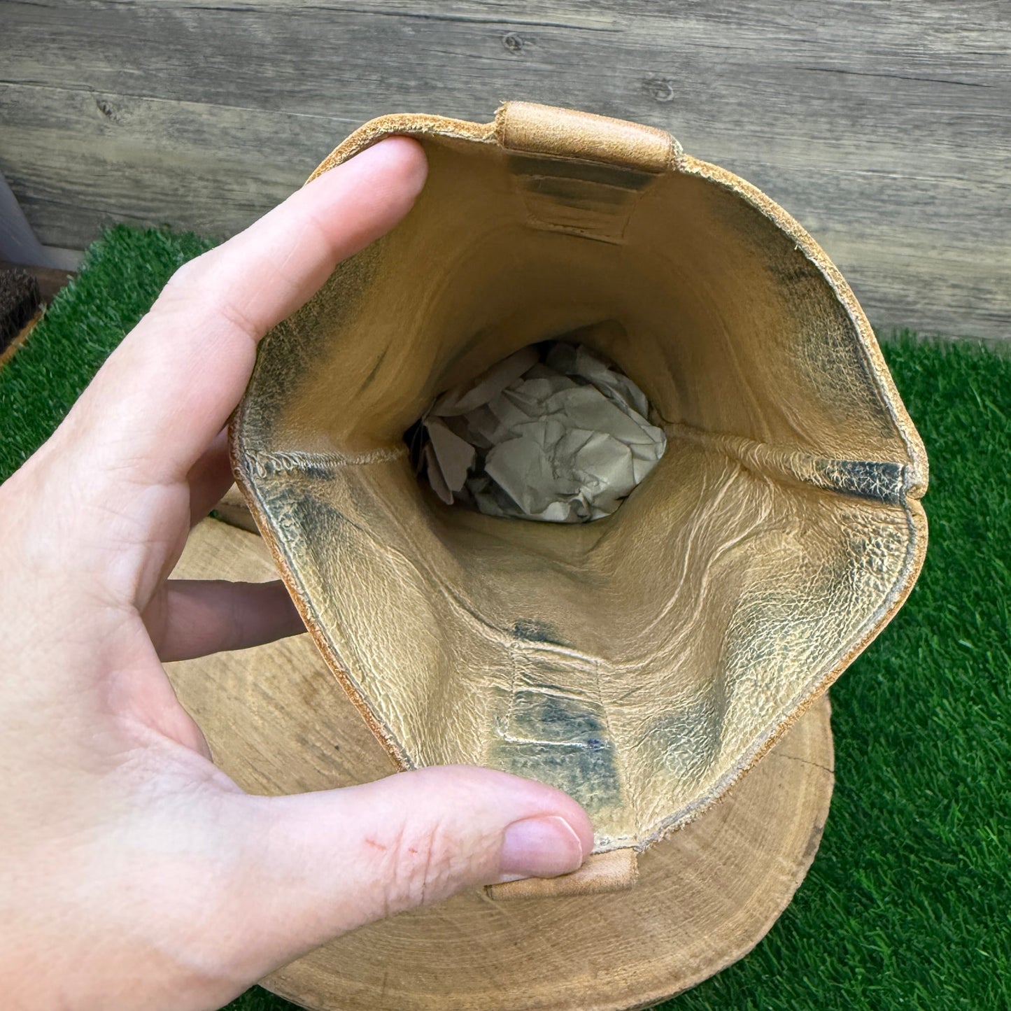 Destroy Women - Size 8 - Tan Tall Moto Boots