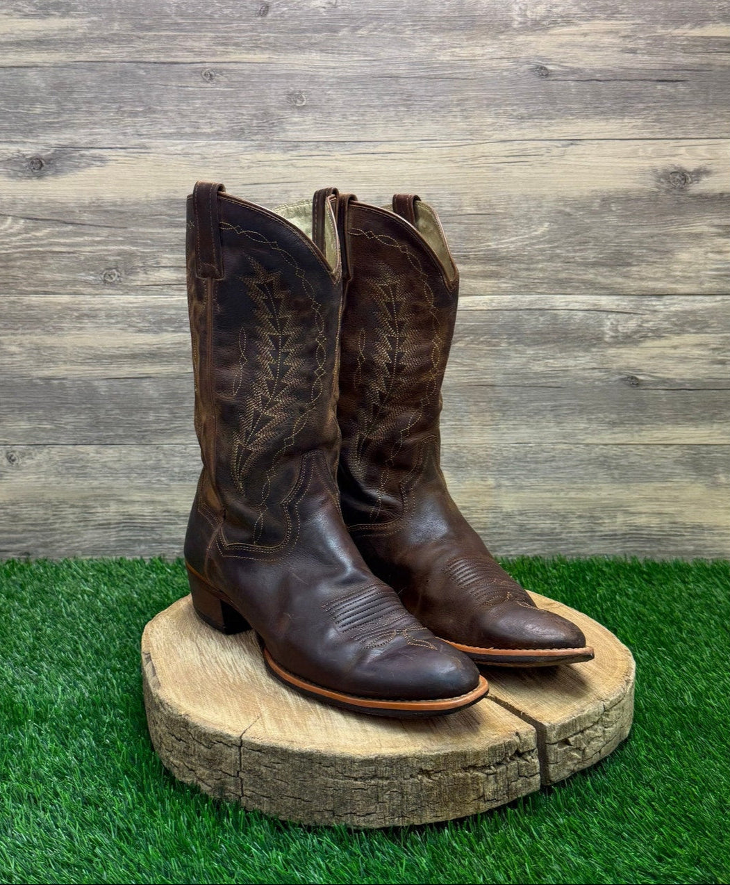 Dan Post Men - Size 8.5D - Brown Cowboy Boots Style DP2244