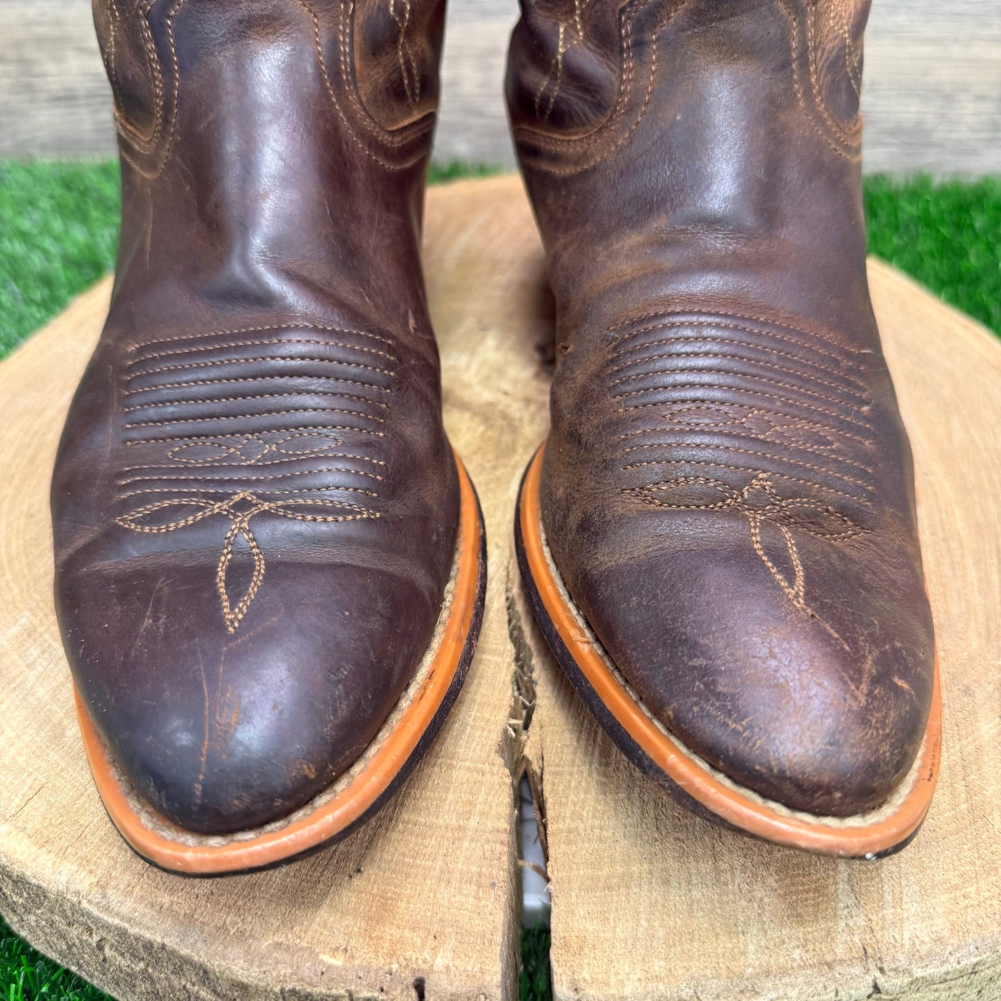 Dan Post Men - Size 8.5D - Brown Cowboy Boots Style DP2244