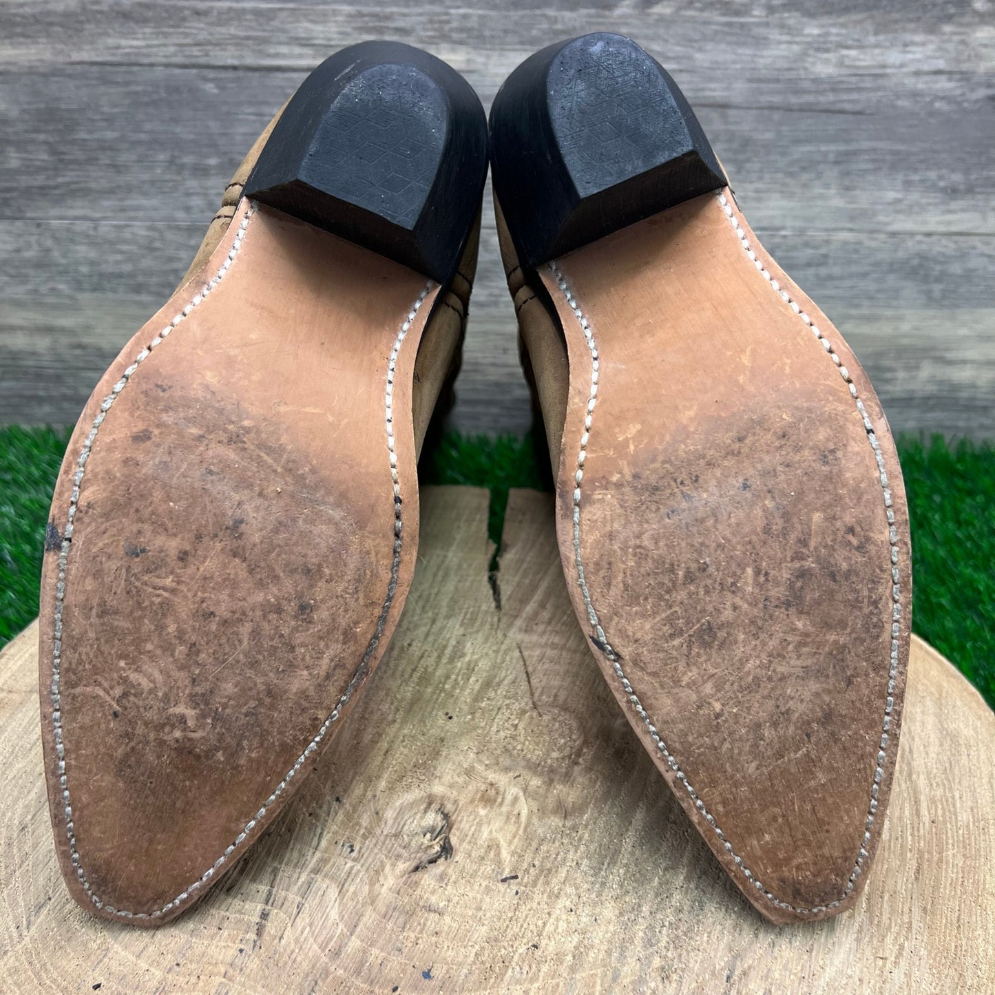 Masterson Women - Size 7M - Brown Snip Toe Cowboy Boots RB3432