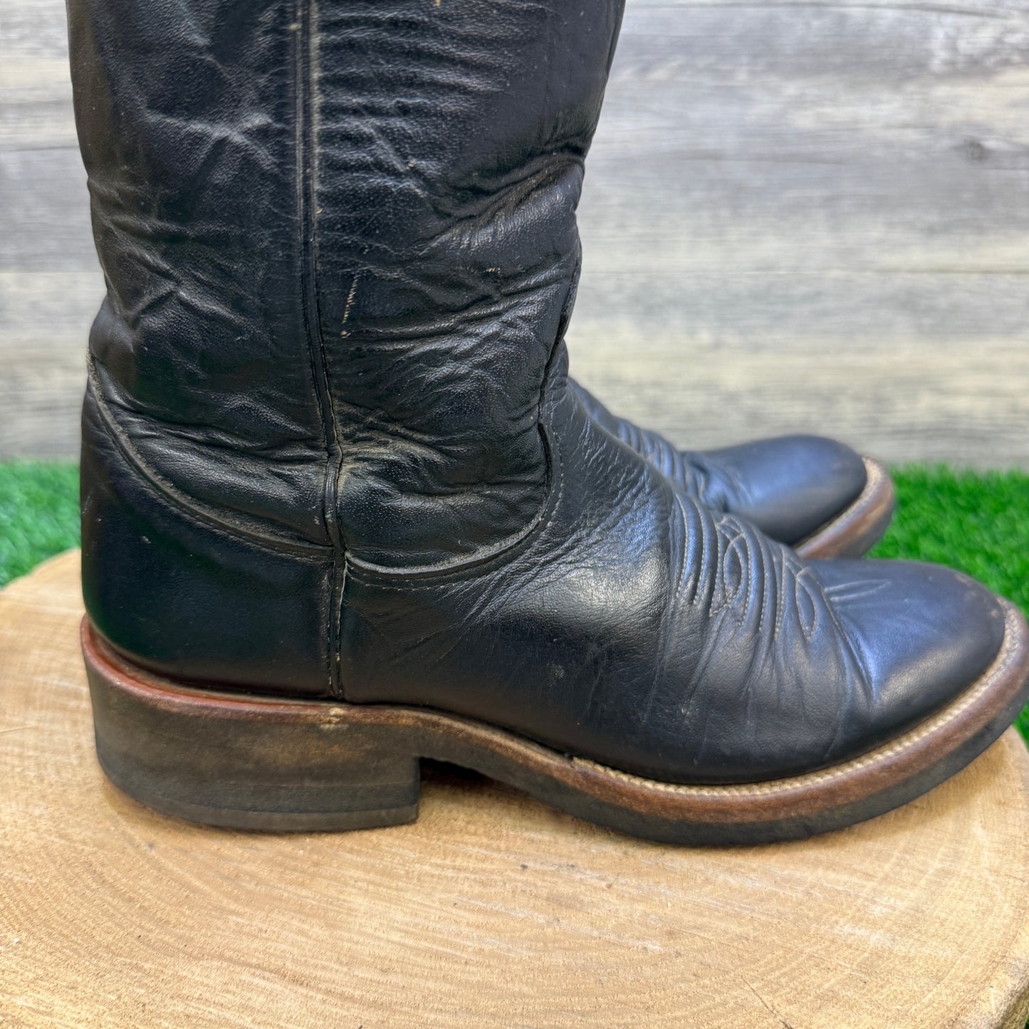 Nocona Women - Size 5.5B - Black Cowboy Boots Style 21960