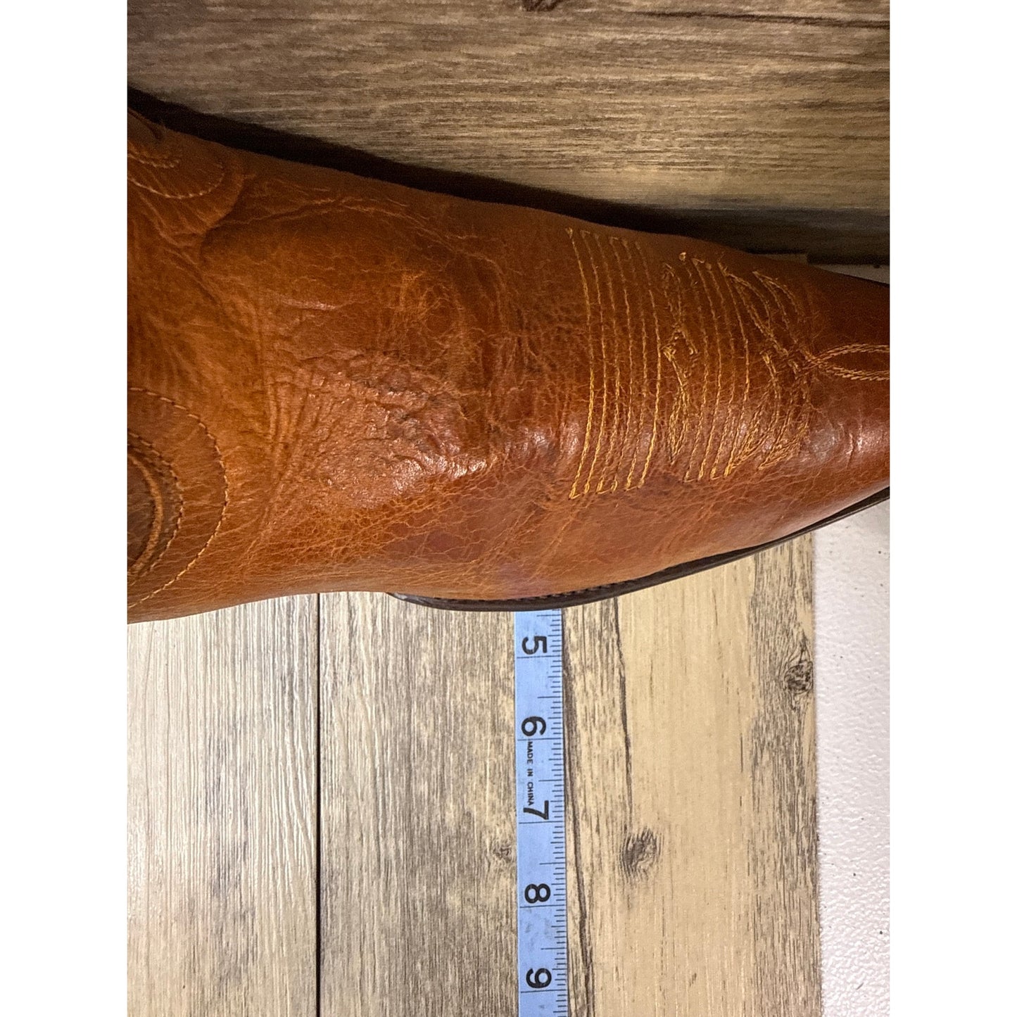 El Presidente Men - Size 13.5D - Bronze Gold Collection Western Cowboy Boots