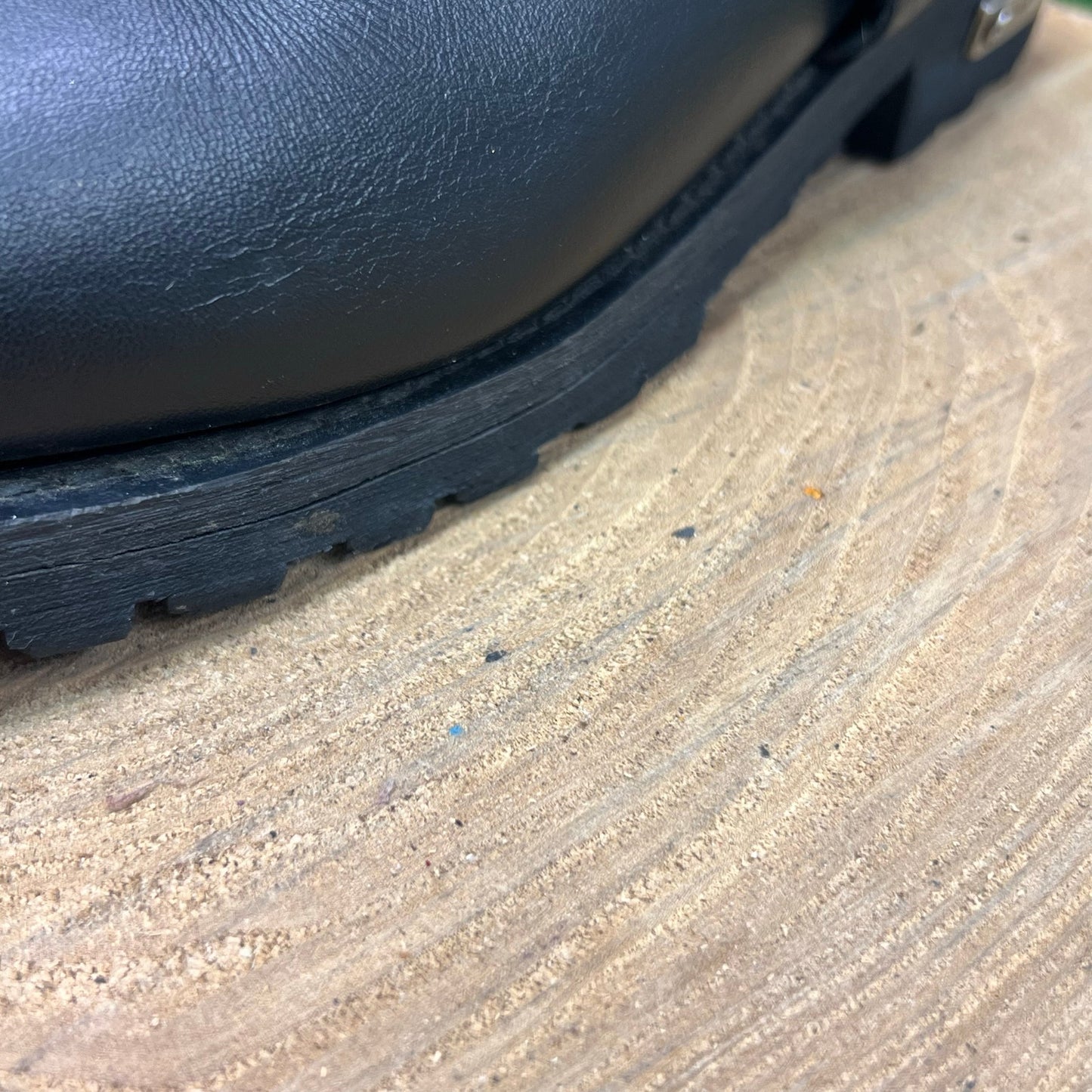 Milwaukee Women - Size 8 - Black Moto Harness Lace Boots MBL9365