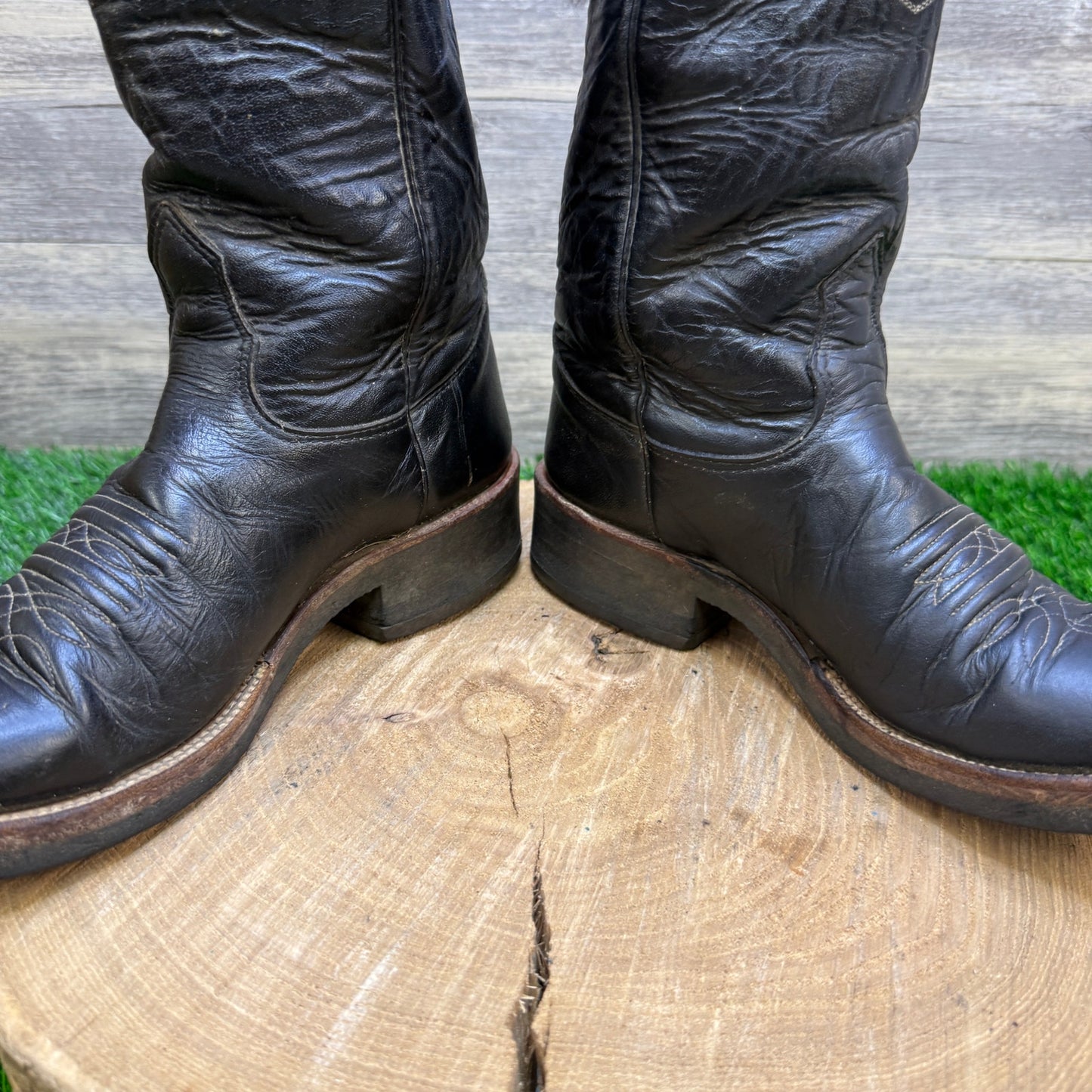 Nocona Women - Size 5.5B - Black Cowboy Boots Style 21960