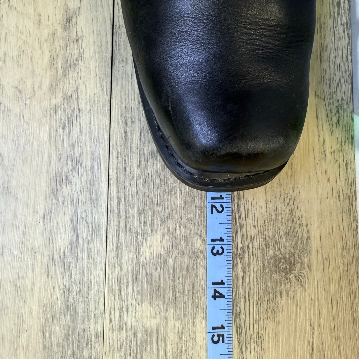 Rhino Men - Size 9M - Black Premium Square Toe Harness Boots P9HR1