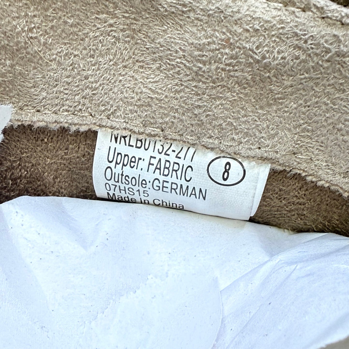 Not Rated Women - Size 8 - Tan Fringe Studded Faux Suede Boots 277