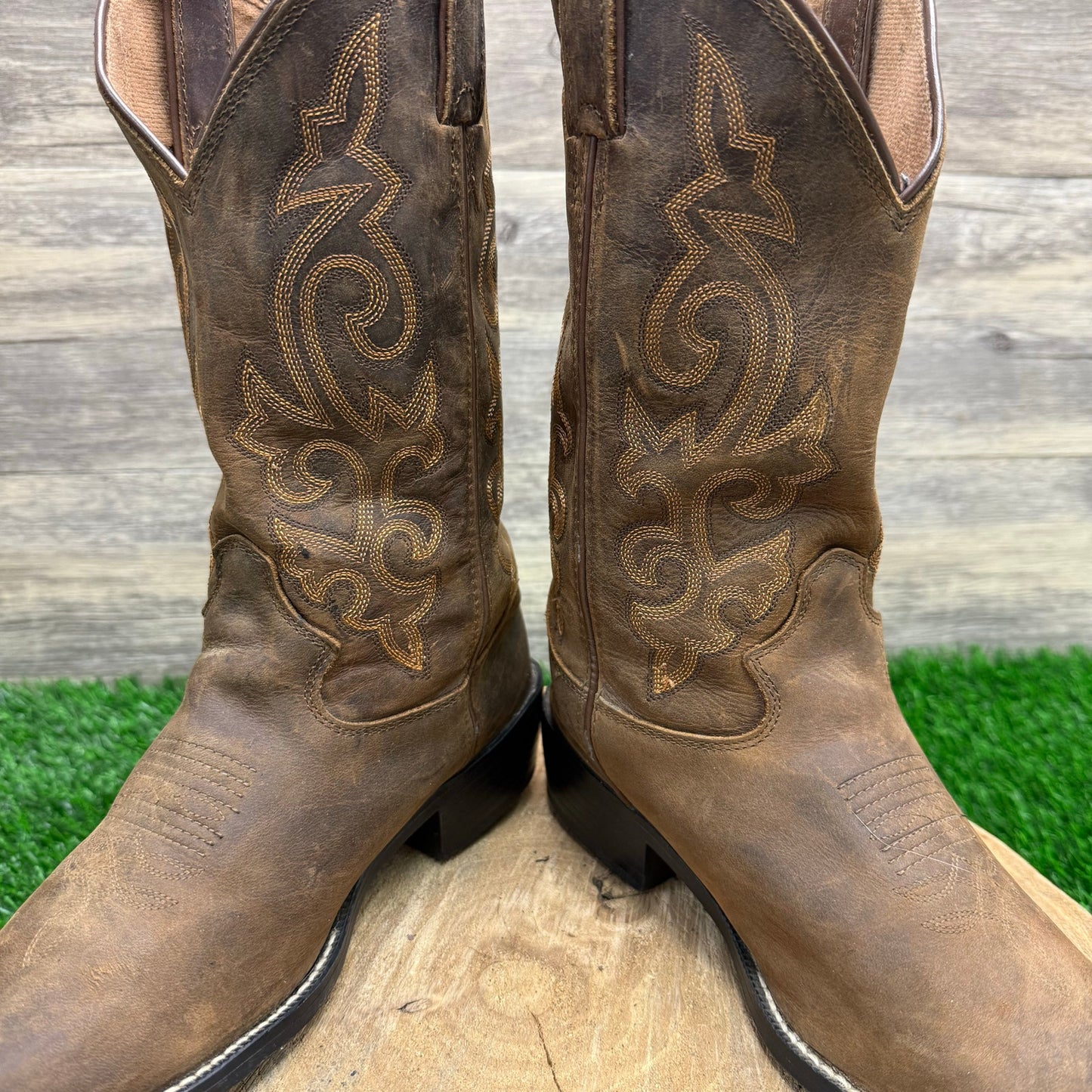 Justin Youth - 3.5D - Brown Cowboy Boots 2253Y