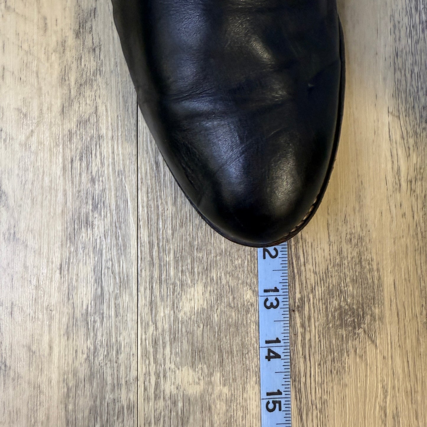 Justin Men - Size 10EE - Black Roper Cowboy Boots Style 3620