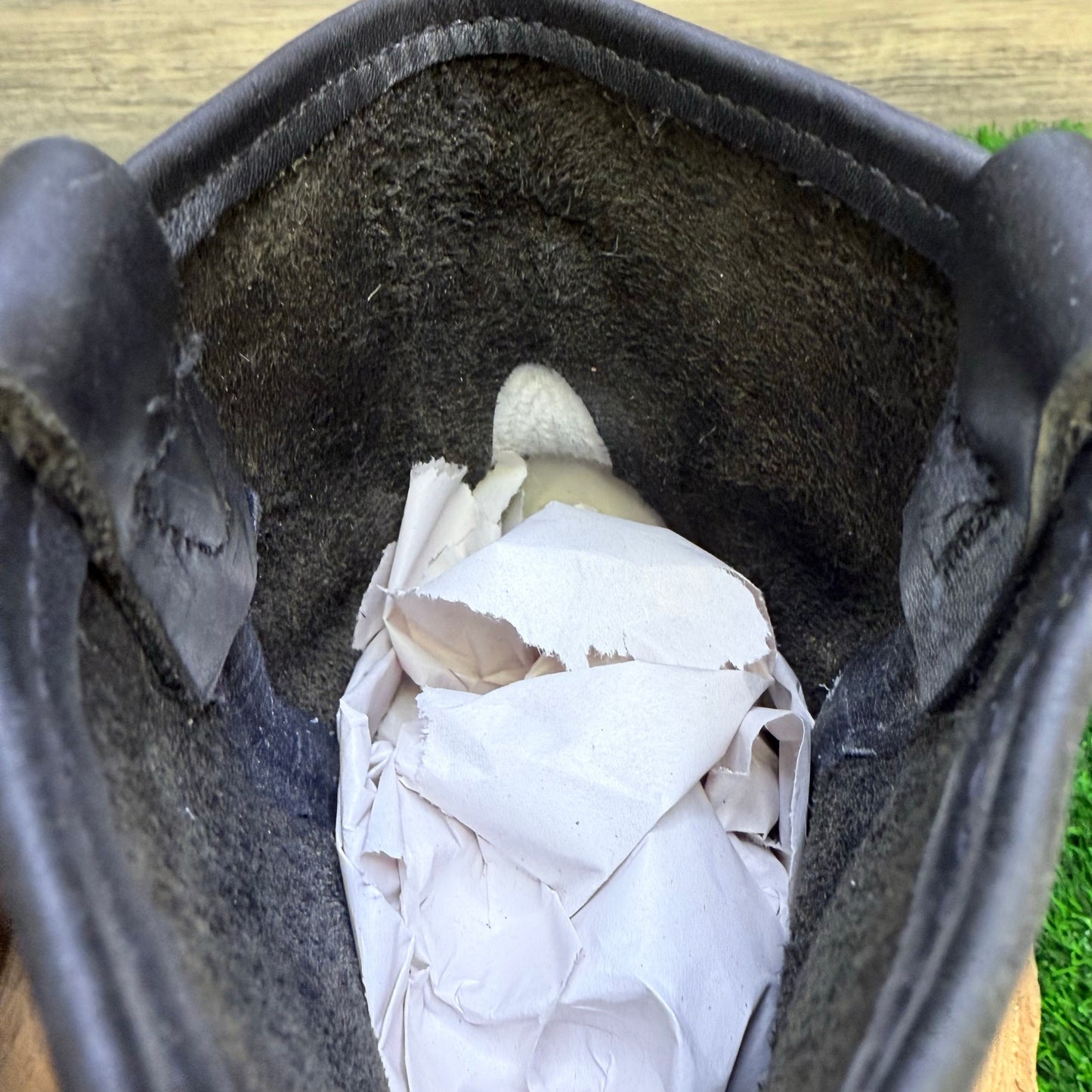 Double H Women - Size 7 - Black Harness Ankle Boots