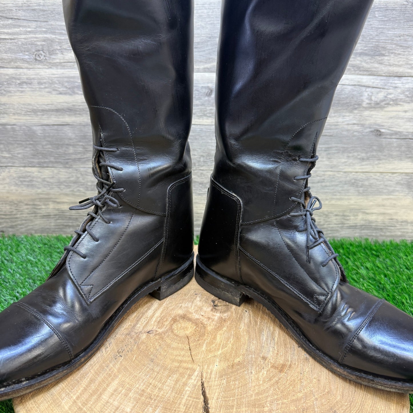 The Effingham Women - Size 8.5M - Black Riding Boots Style 200L