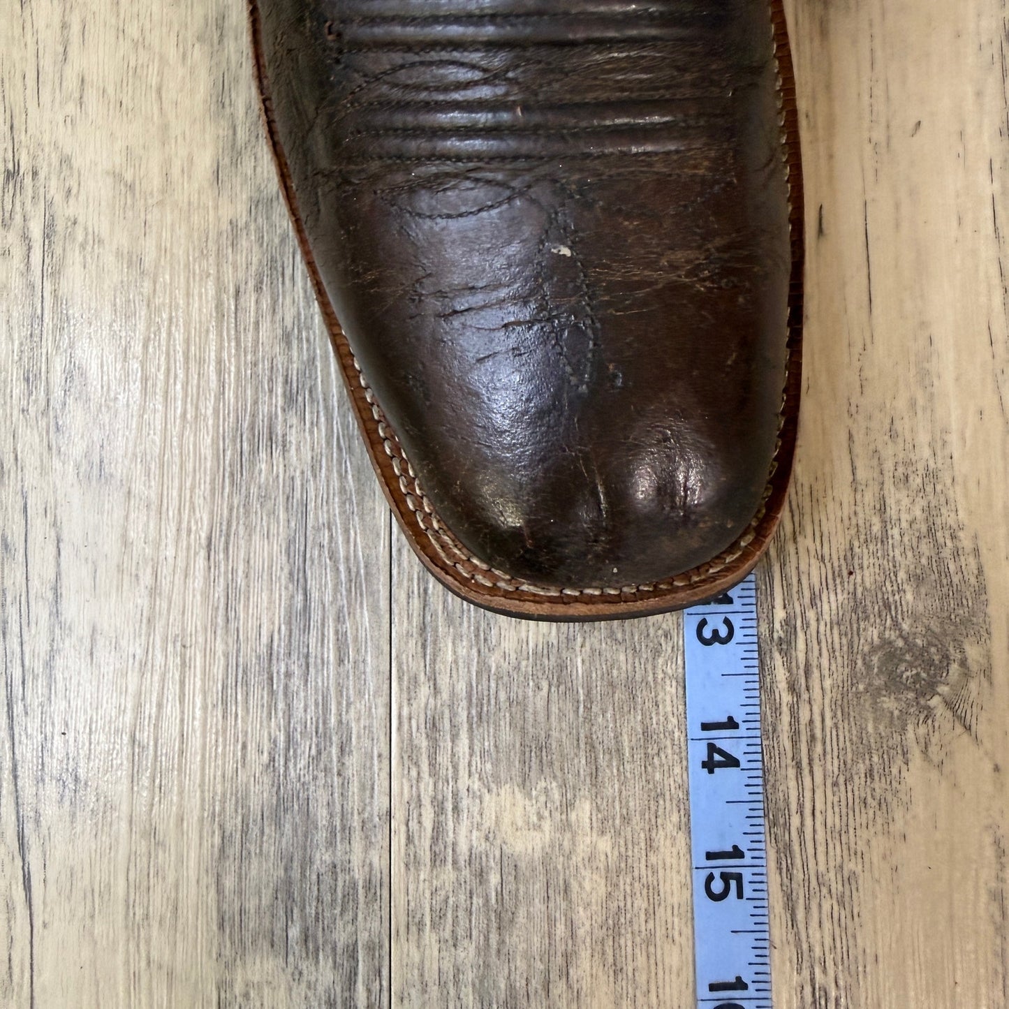 Ariat Men - Size 11.5D - Black/Brown Square Toe Western Cowboy Boots 10015314
