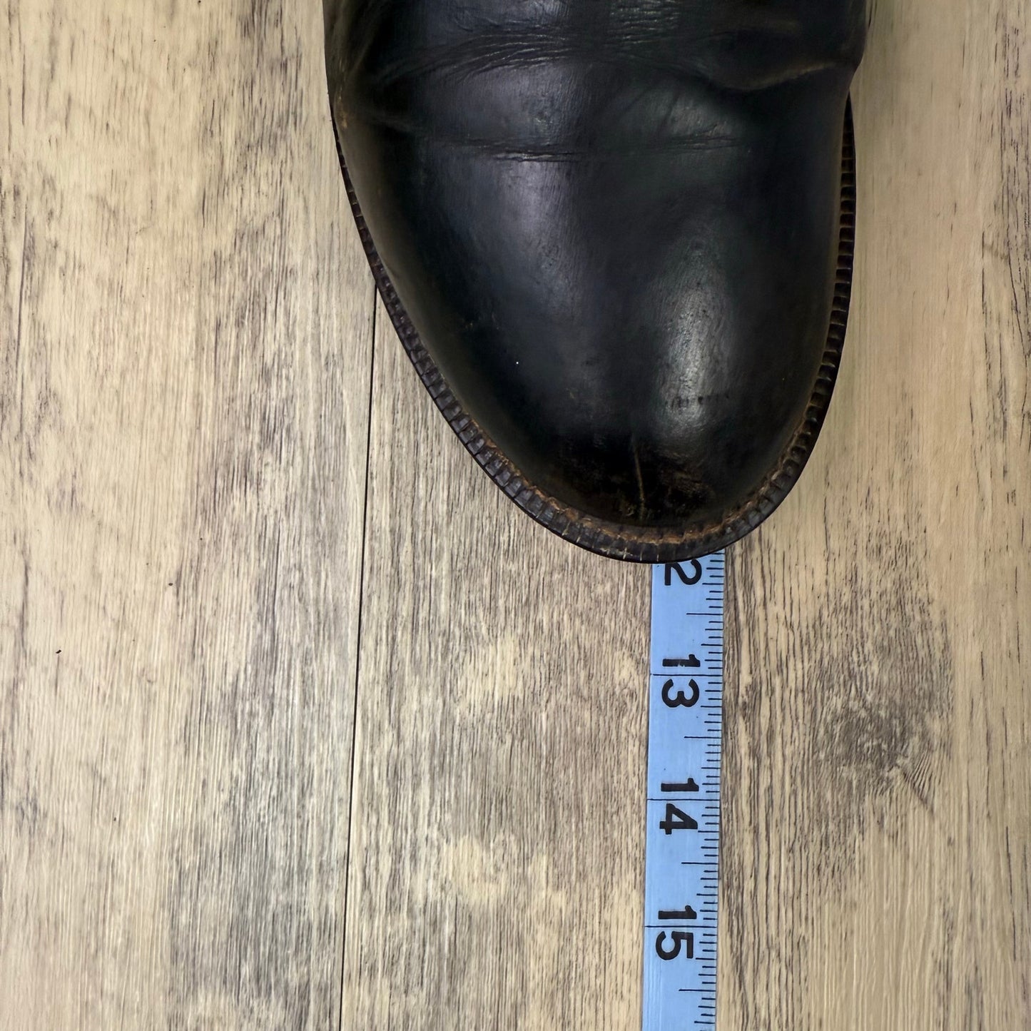 Justin Men - Size 10.5EE - Black Brock Roper Cowboy Boots Style 3233