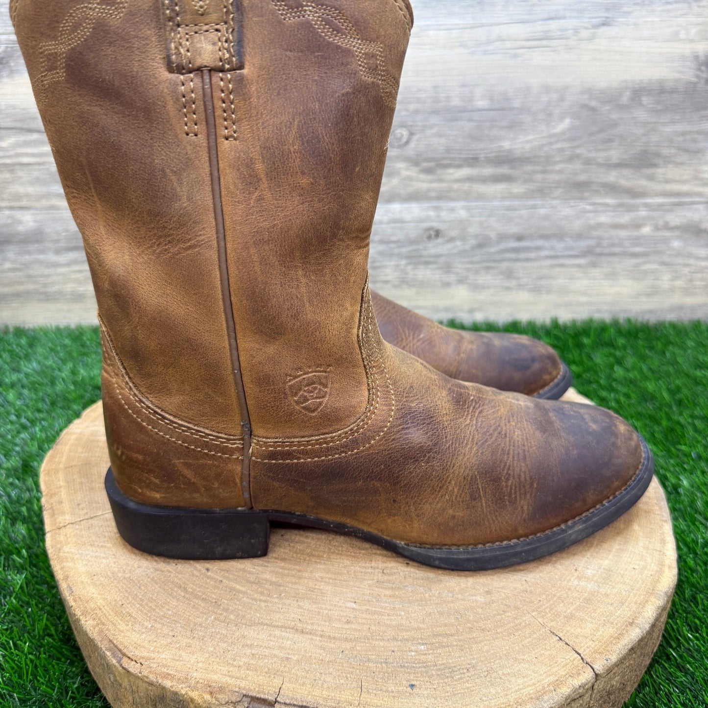 Ariat Women - Size 7B - Brown Heritage Western Cowboy Boots Style 14525