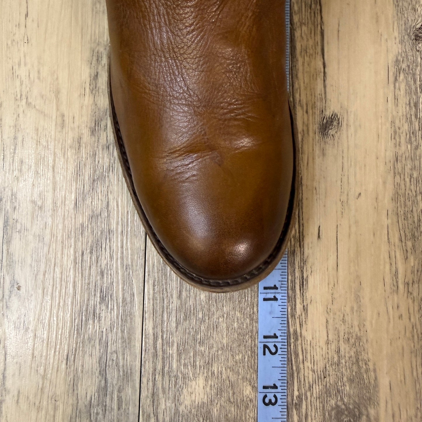 Frye Women - Size 8.5B - Cognac Zipper Ankle Boots Style 3477008