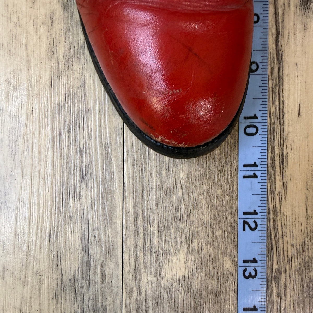Justin Women - Size 7B - Vintage Red Roper Western Cowboy Boots Style L3055