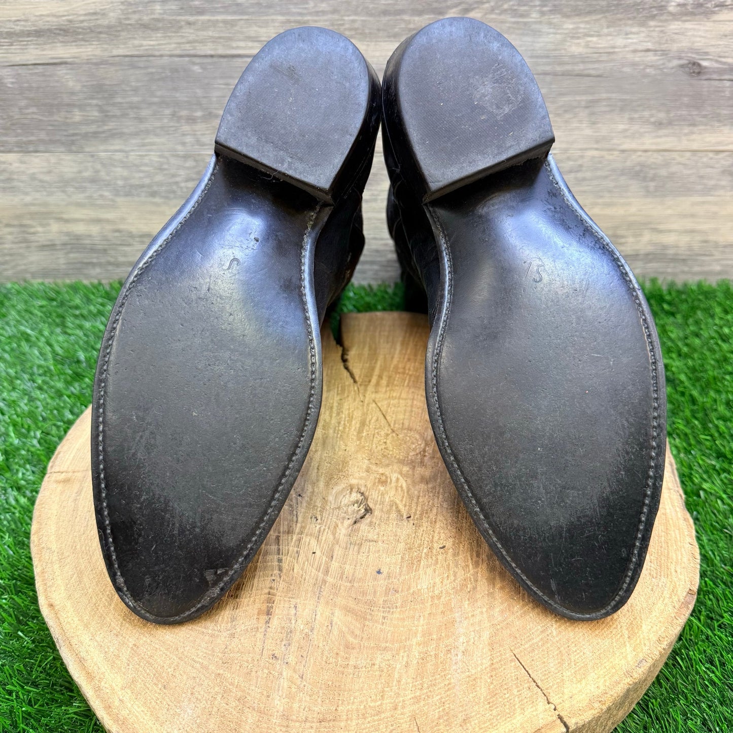 Laredo Men - Size 9D - Black Cowboy Boots 10406