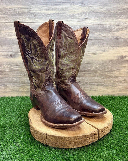 Large size square cowboy boots 12