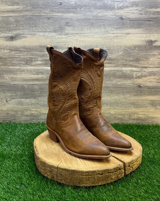 Abilene Women - Size 7M - Brown Cowboy Boots Style 9057