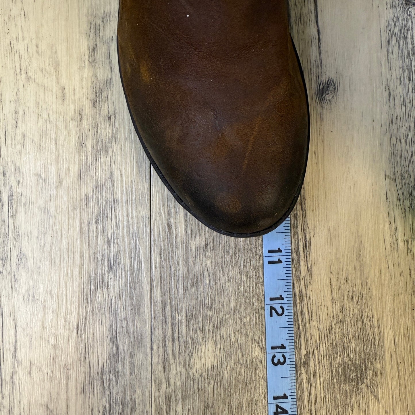 Bar III Women - Size 10M - Brown Faux Leather Zipper Boots Style Wade 2