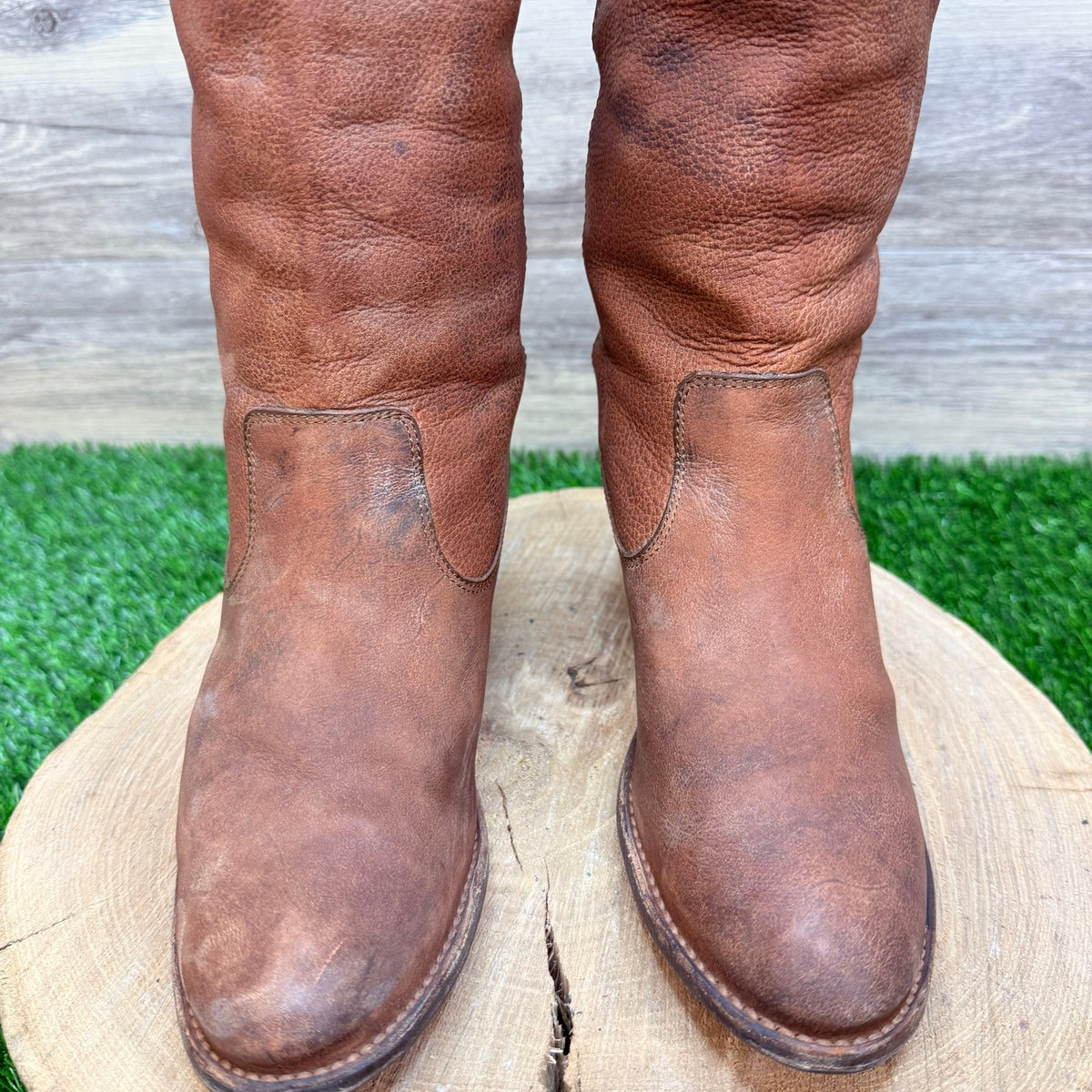 Frye Women - Size 8B - Cognac Jackie Button Tall Boots 76575